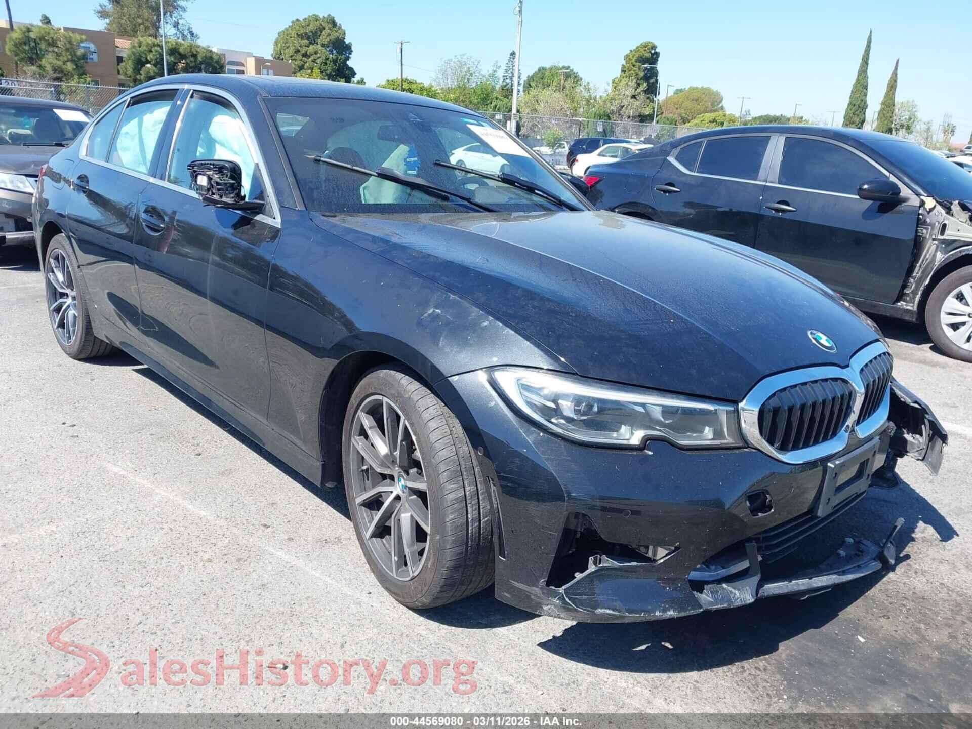 2021 BMW 330I — VIN 3MW5R1J05M8B86191
