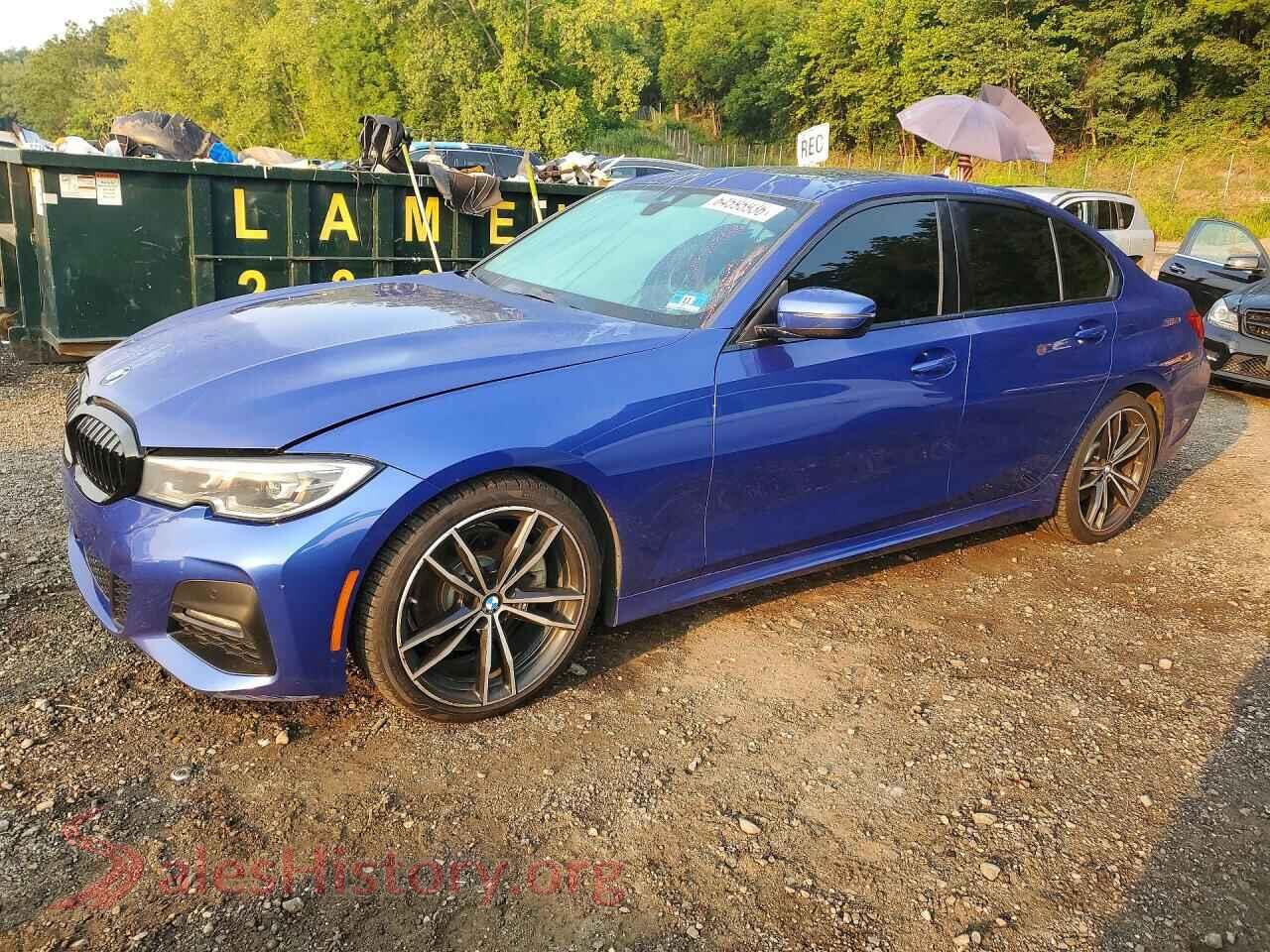 2020 BMW 3 SERIES — VIN 3MW5R1J07L8B18862