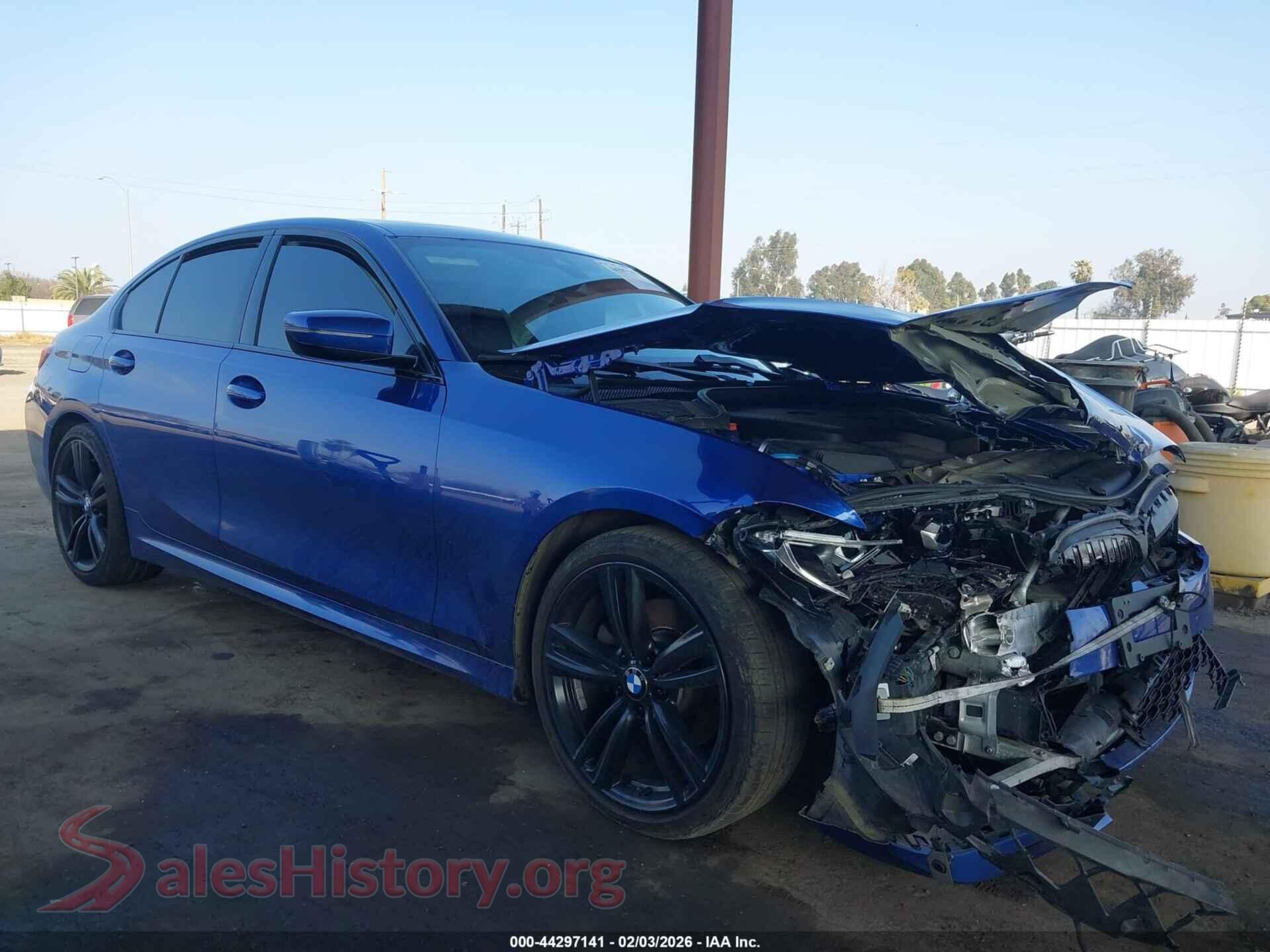 2021 BMW 330I — VIN 3MW5R1J07M8B47313