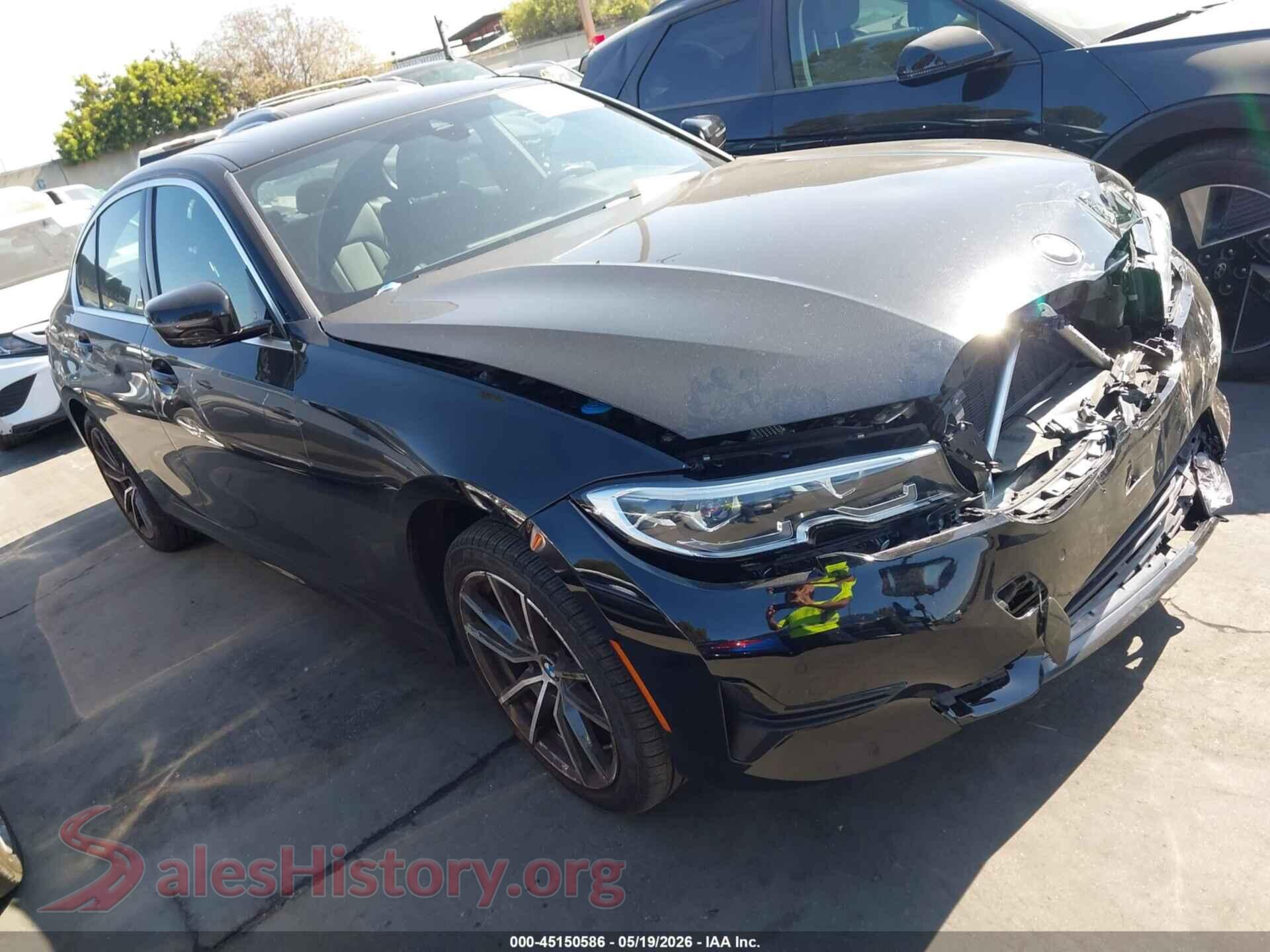 2021 BMW 330I — VIN 3MW5R1J08M8B71135