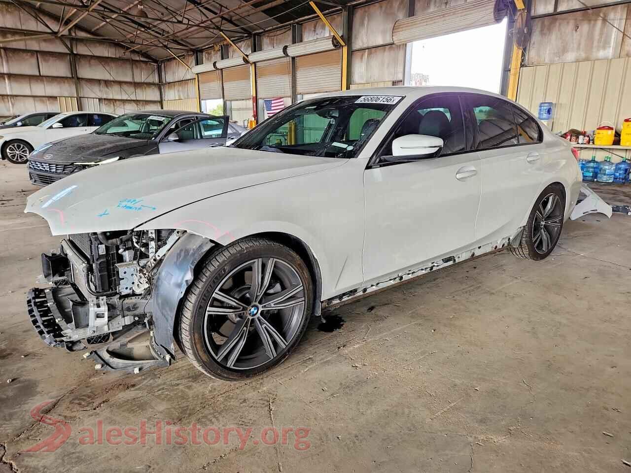 2021 BMW 3 SERIES — VIN 3MW5R1J08M8C02593