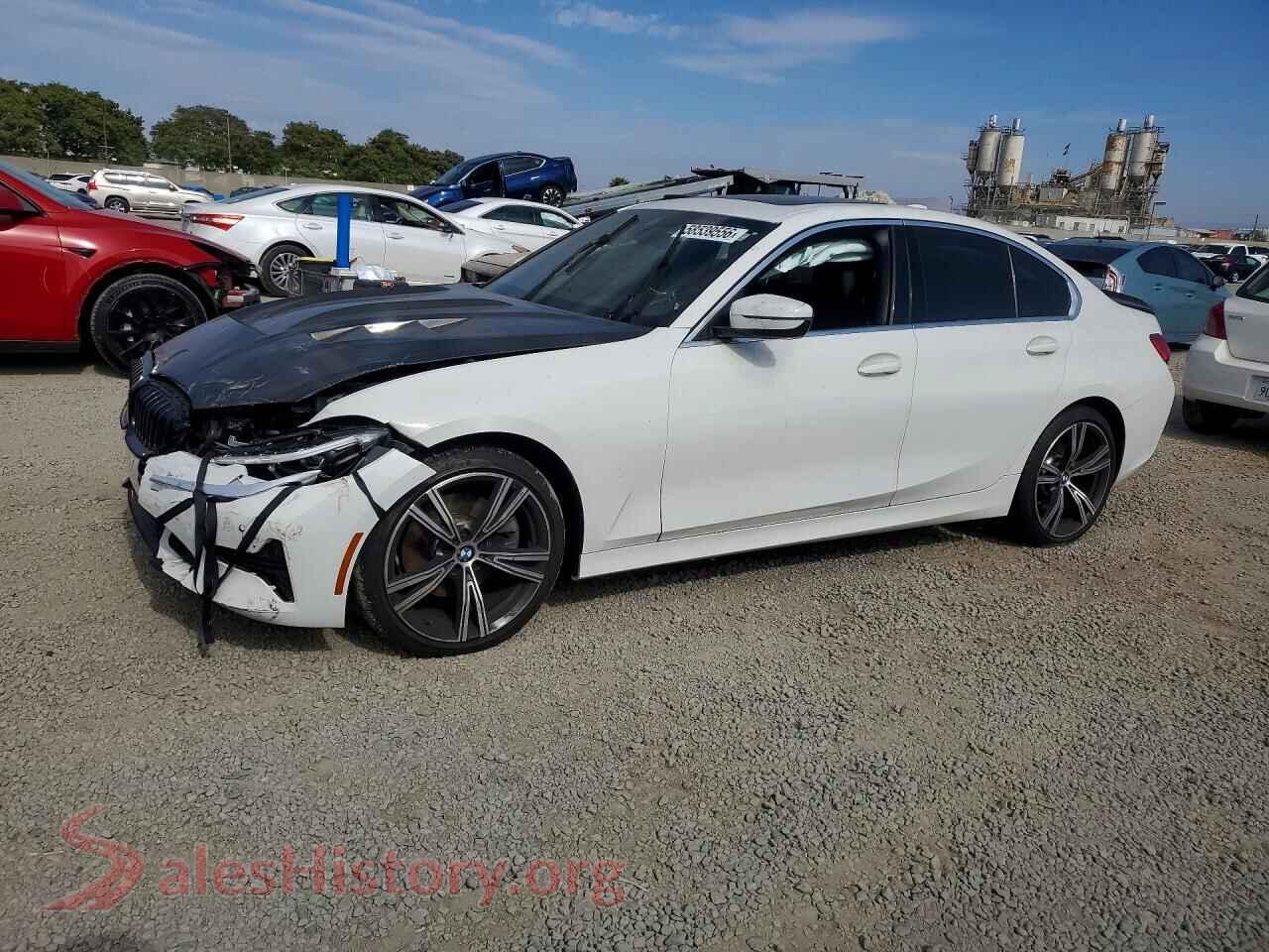 2021 BMW 3 SERIES — VIN 3MW5R1J08M8C13562