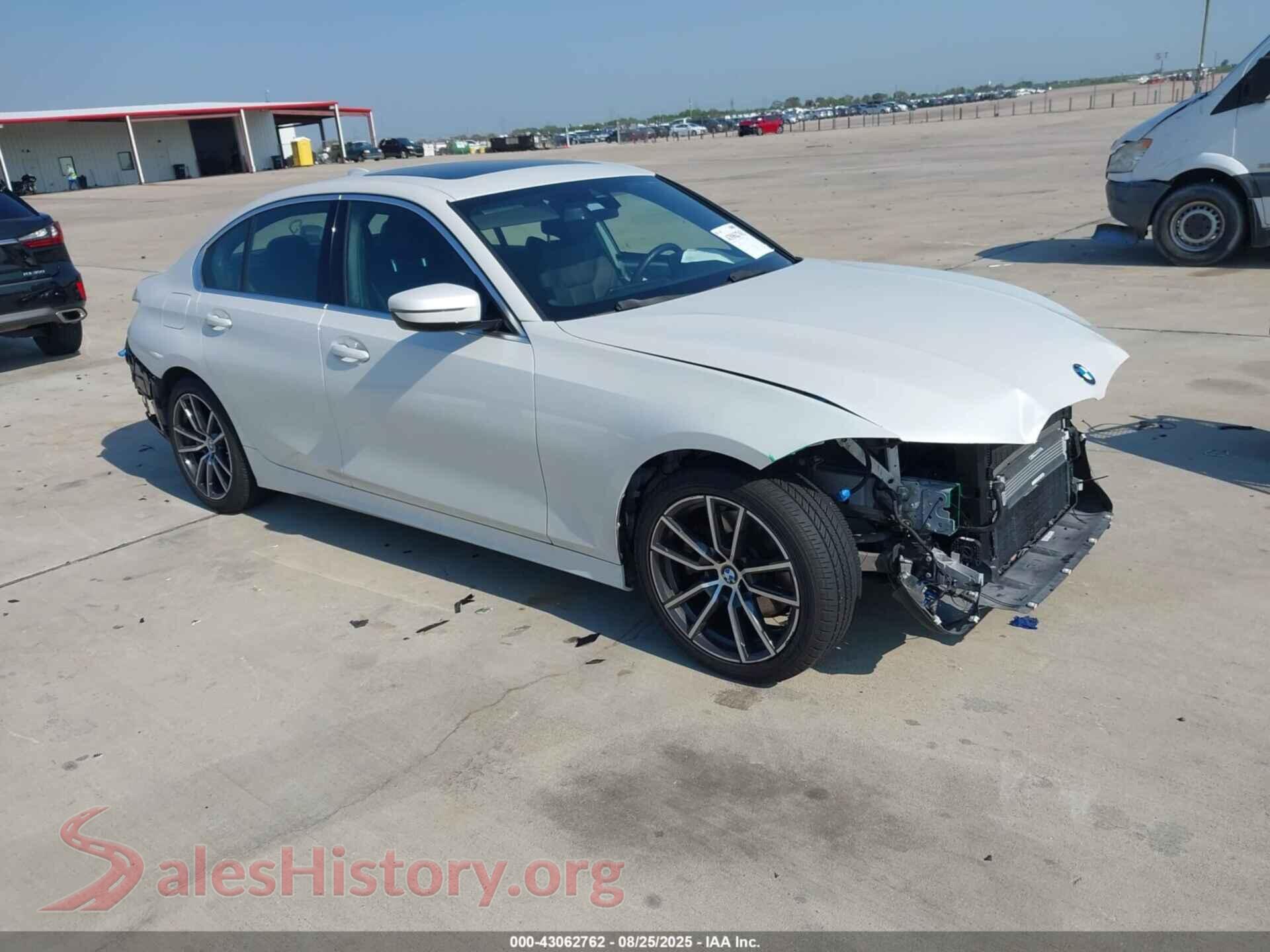 2022 BMW 330I — VIN 3MW5R1J08N8C33442