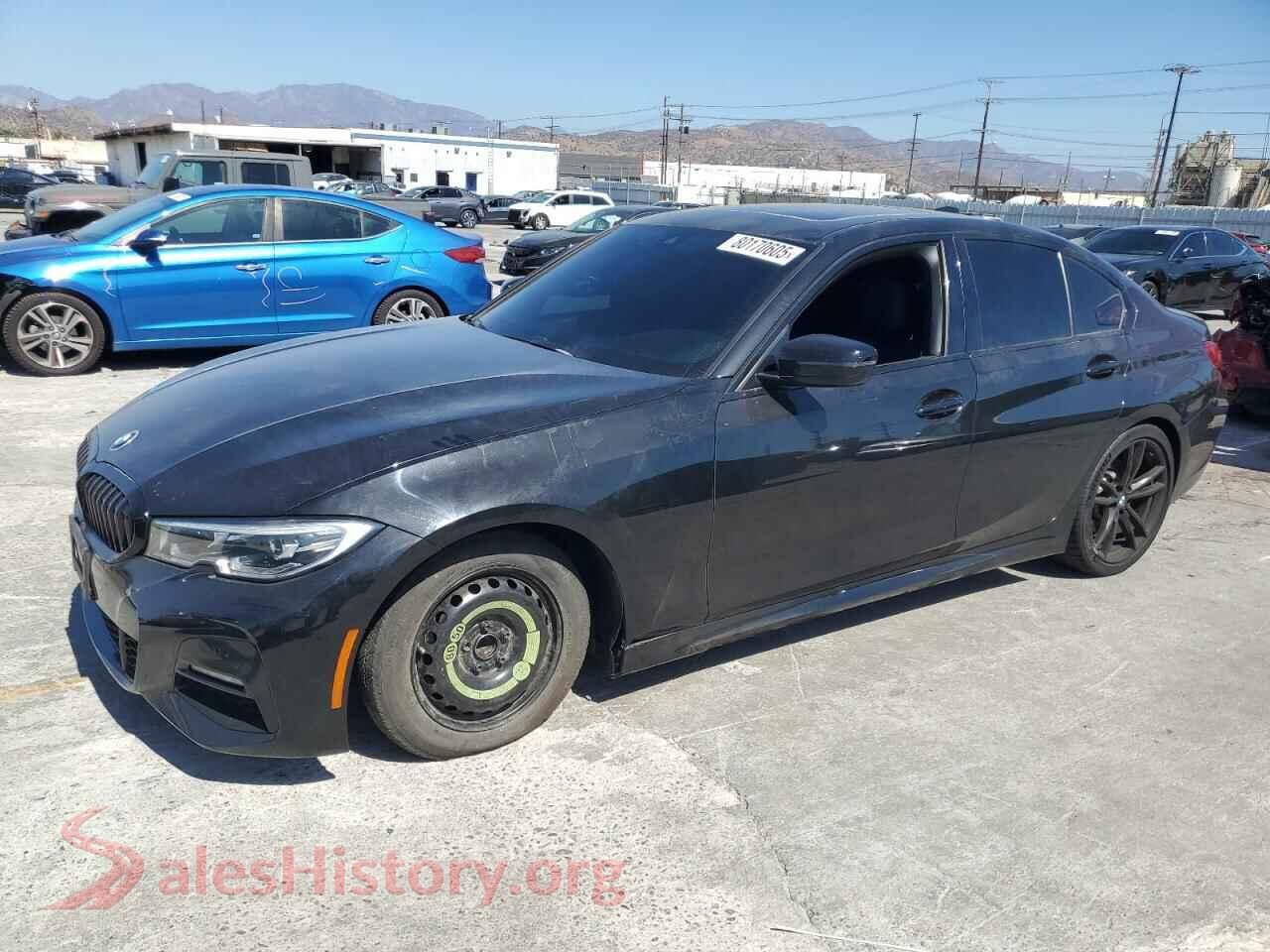 2021 BMW 3 SERIES — VIN 3MW5R1J09M8B53999