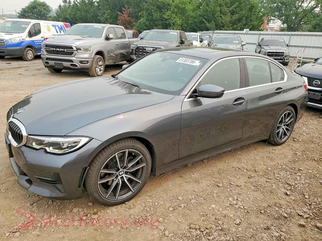 2019 BMW 3 SERIES — VIN 3MW5R1J53K8A04092