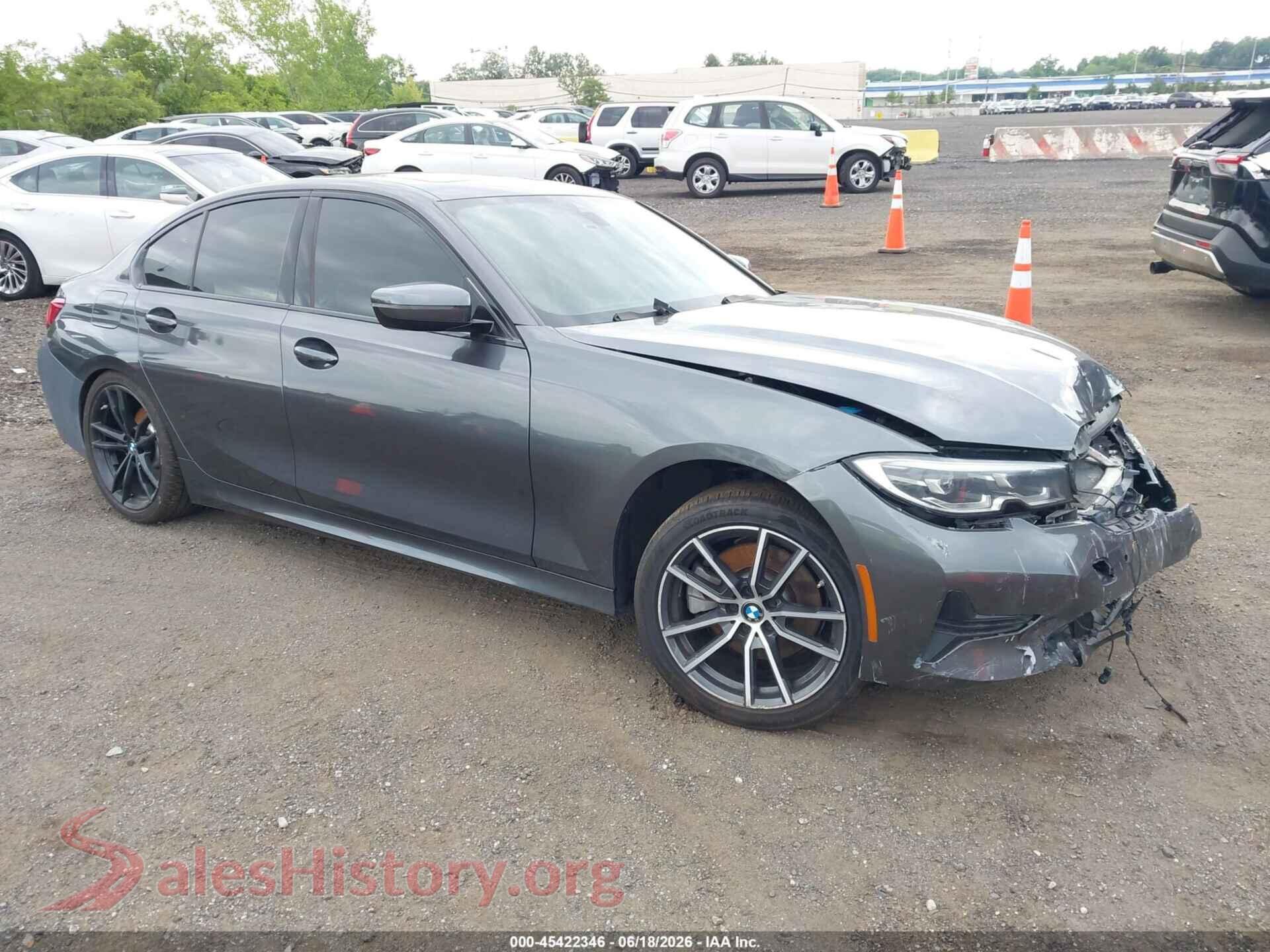 2021 BMW 330I — VIN 3MW5R7J00M8B88031