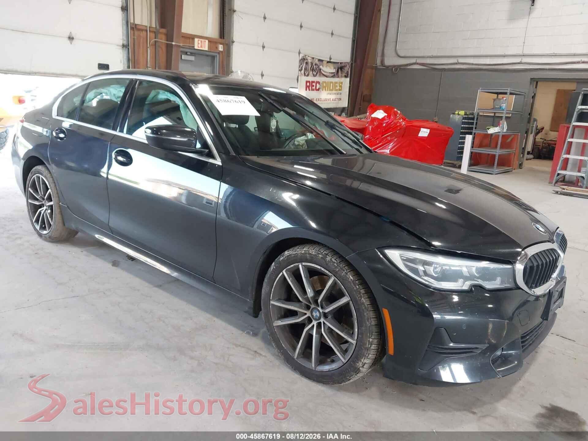 2021 BMW 330I — VIN 3MW5R7J02M8B79492
