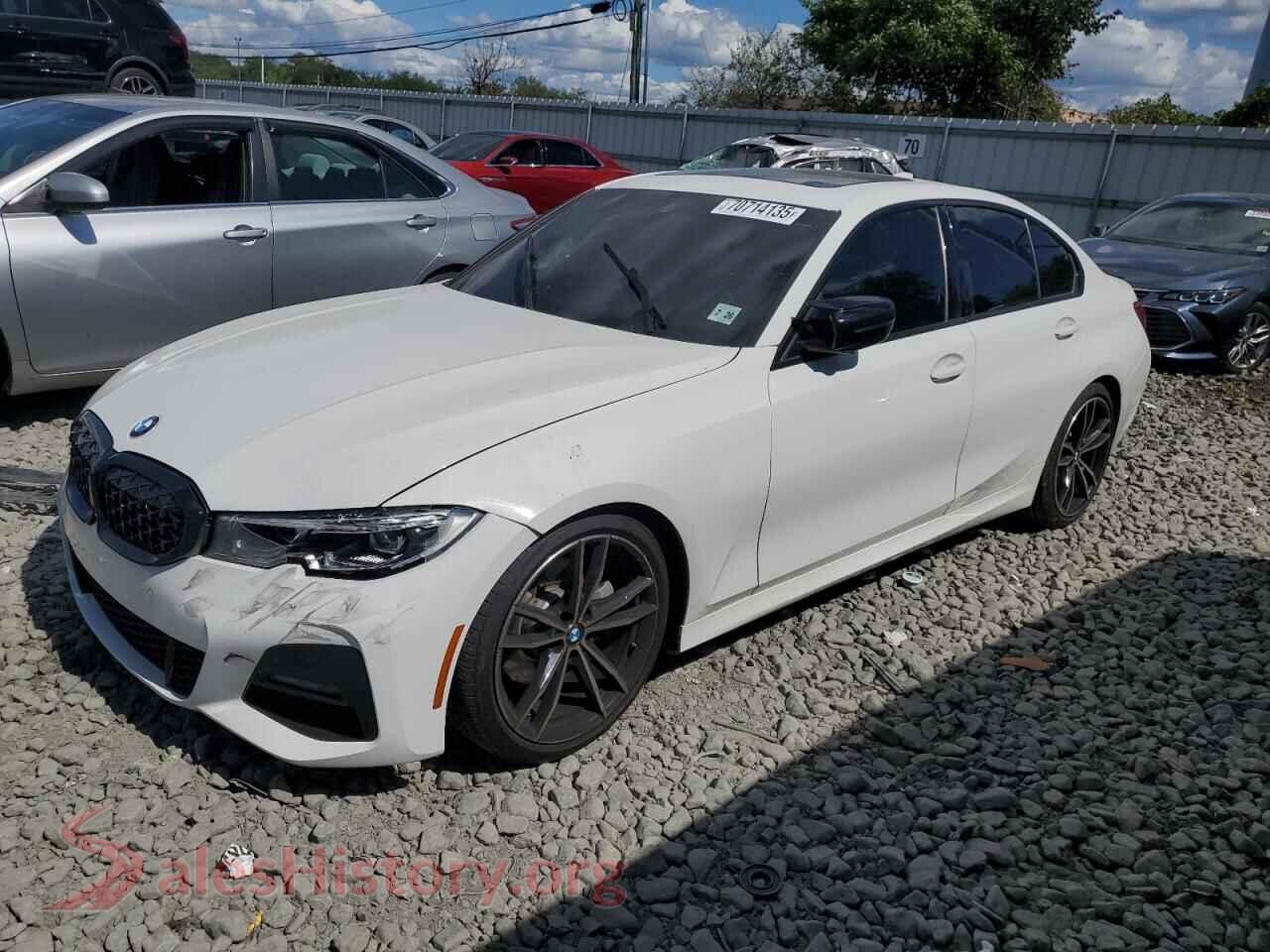 2021 BMW 3 SERIES — VIN 3MW5R7J05M8C04790