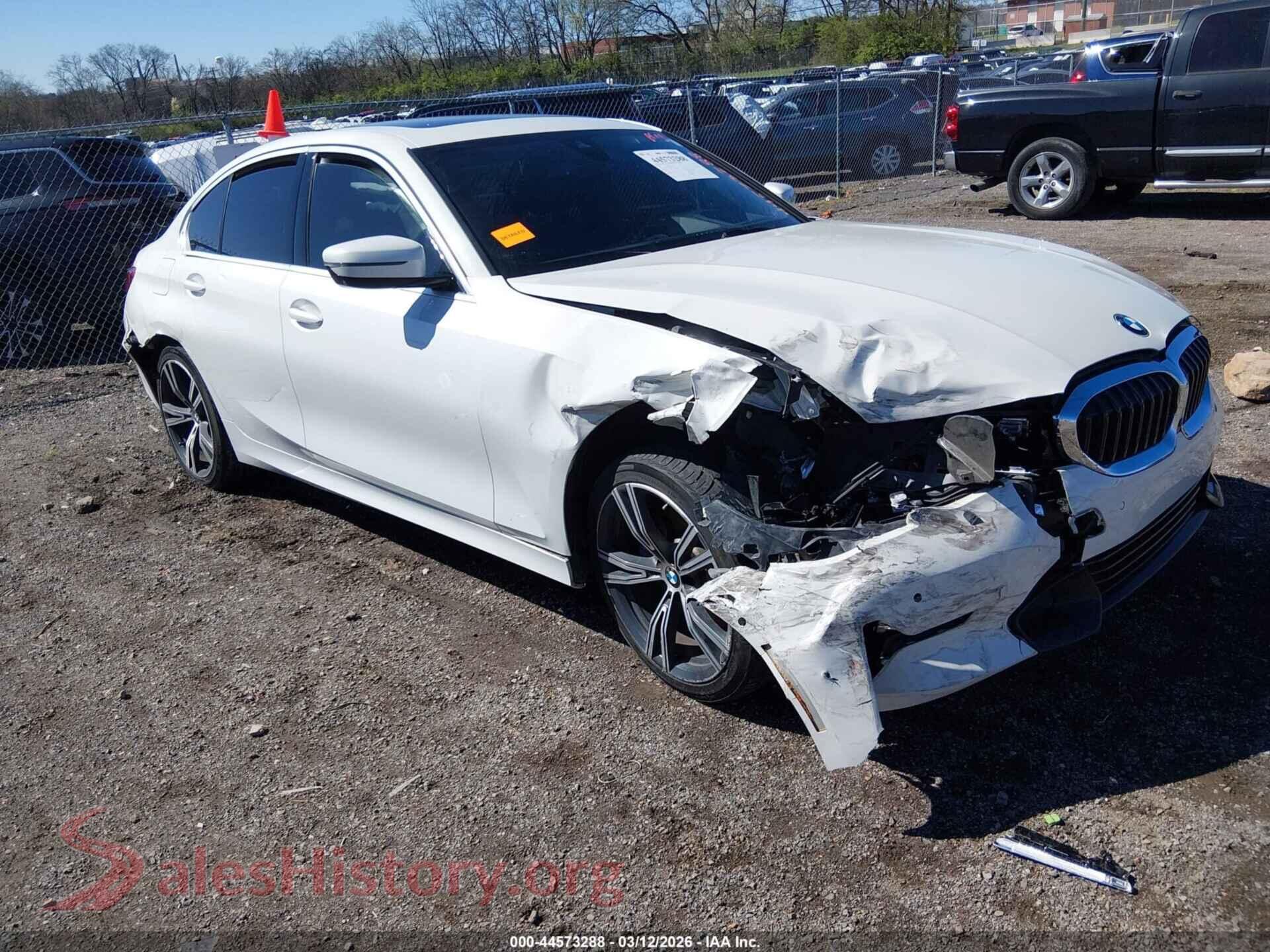 2020 BMW 330I — VIN 3MW5R7J06L8B25286