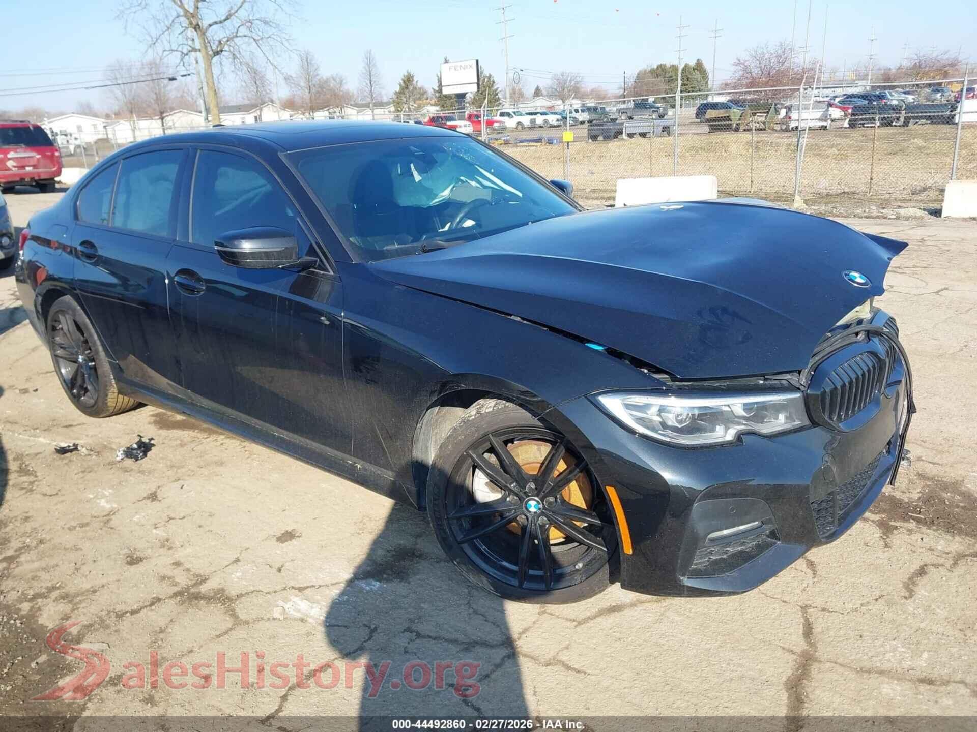 2021 BMW 330I — VIN 3MW5R7J06M8B60489