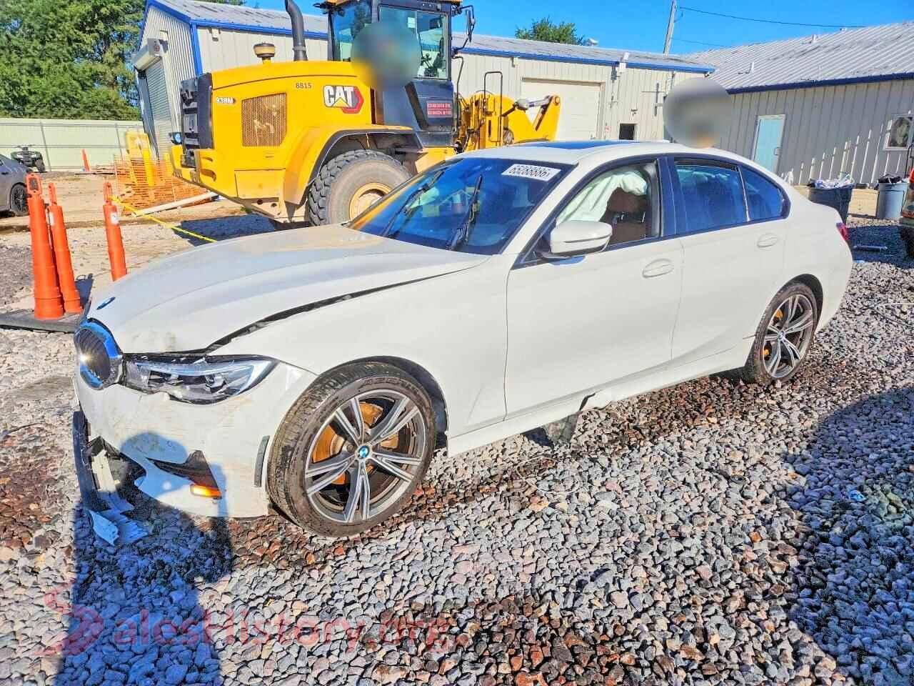 2022 BMW 3 SERIES — VIN 3MW5R7J06N8C51618