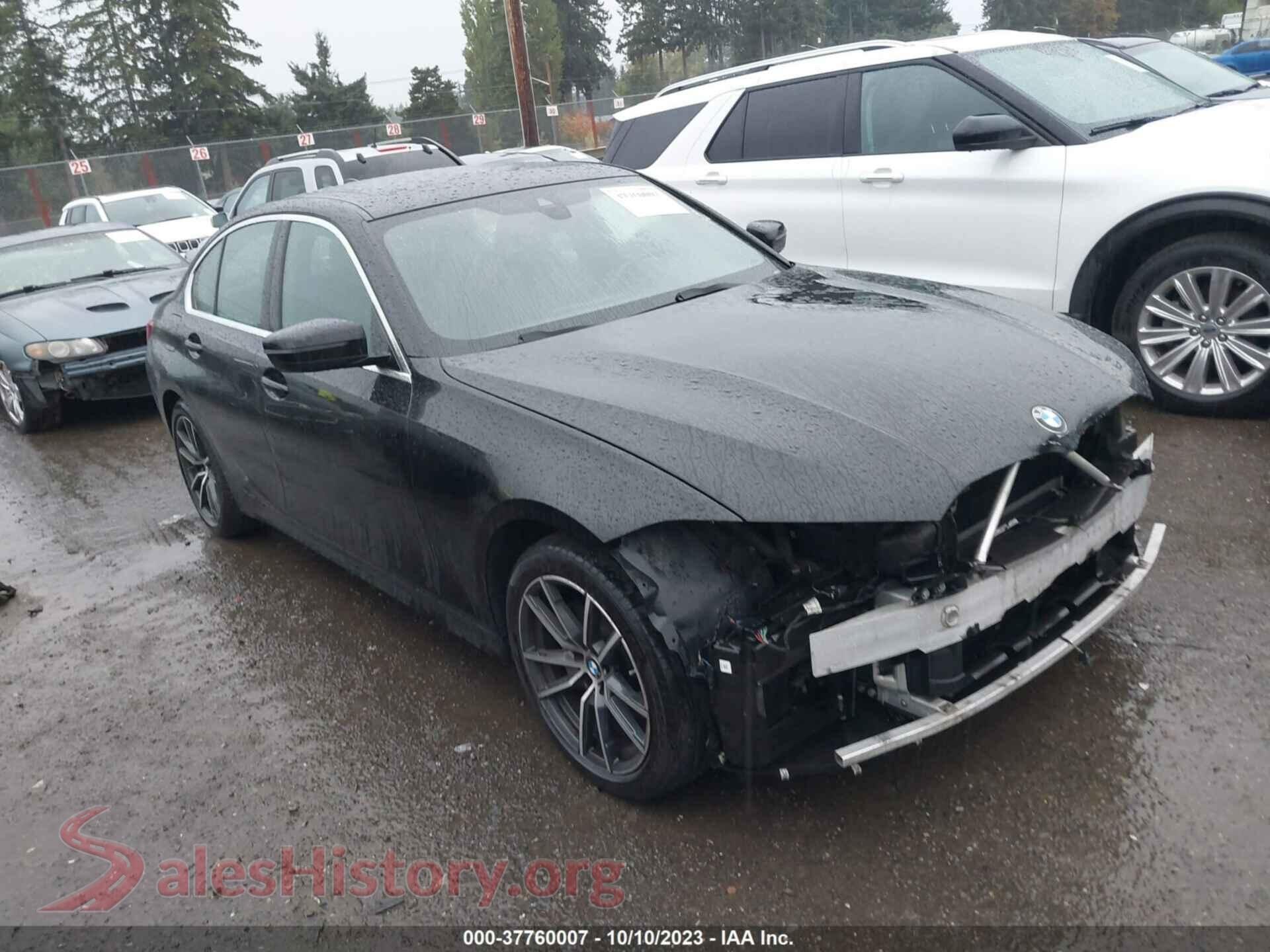 2020 BMW 3 SERIES — VIN 3MW5R7J07L8B24714