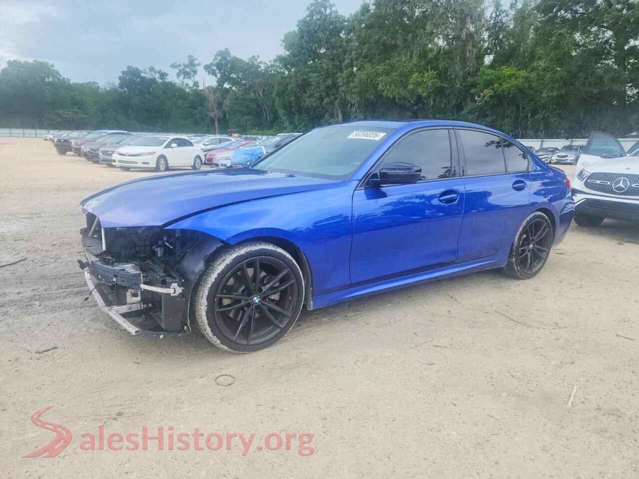 2022 BMW 3 SERIES — VIN 3MW5R7J07N8C54298