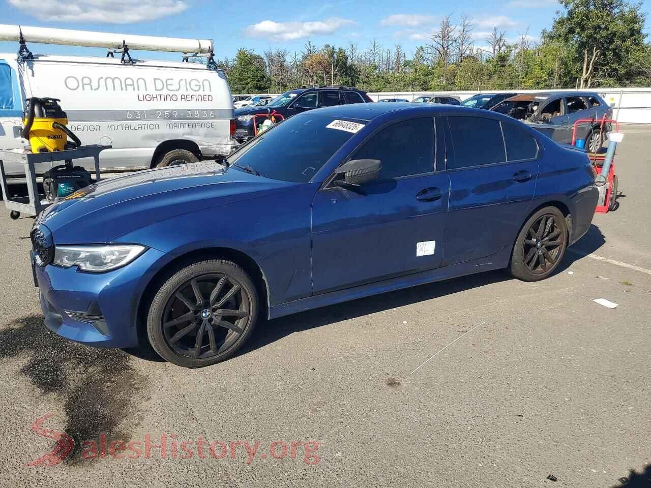 2022 BMW 3 SERIES — VIN 3MW5R7J07N8C66967