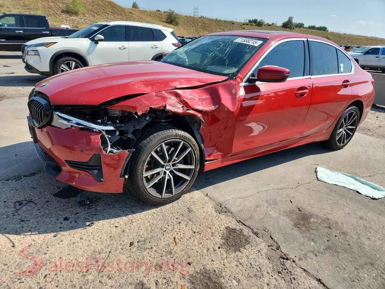 2021 BMW 3 SERIES — VIN 3MW5R7J08M8B64818