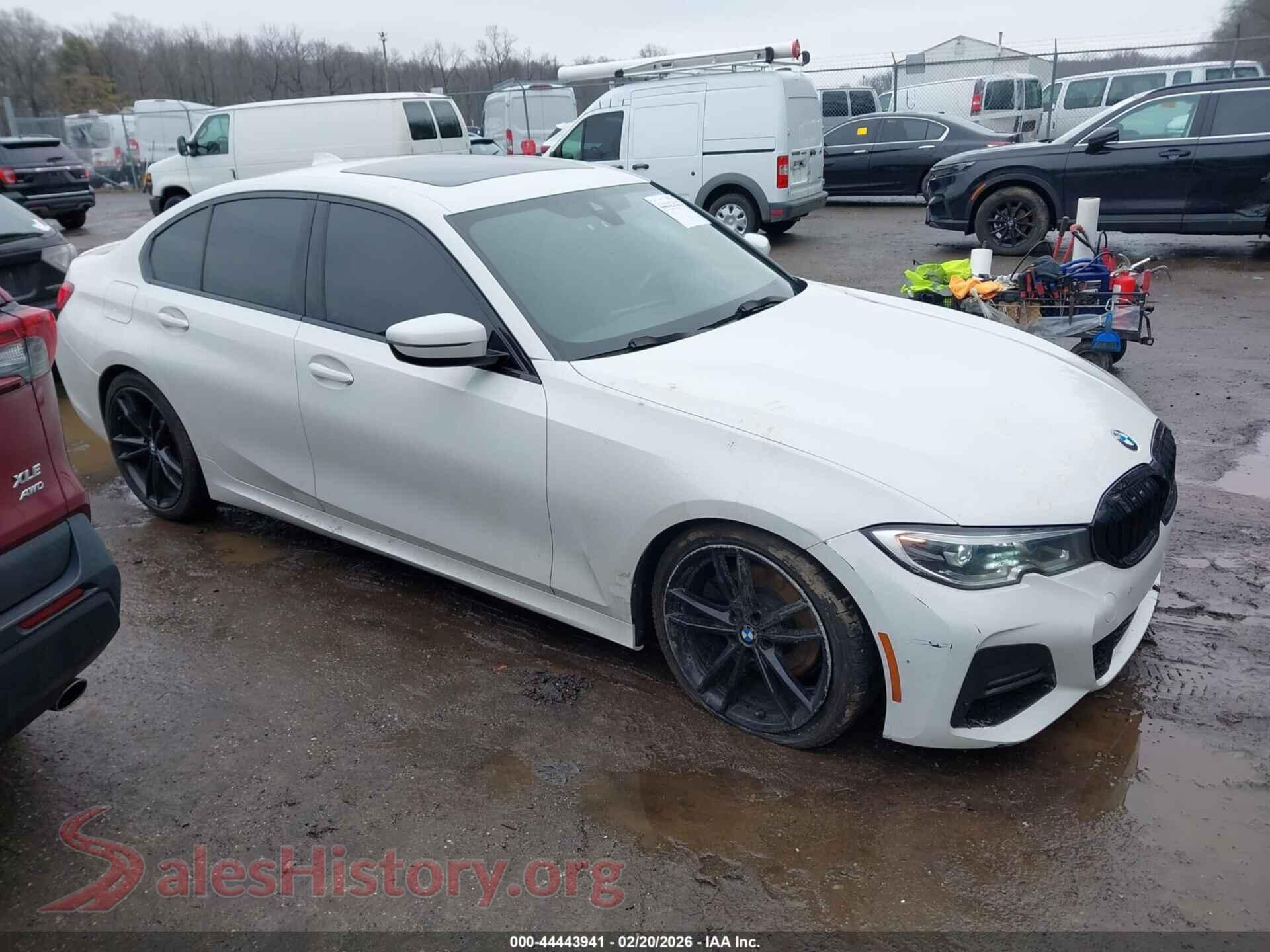 2022 BMW 330I — VIN 3MW5R7J08N8C29183