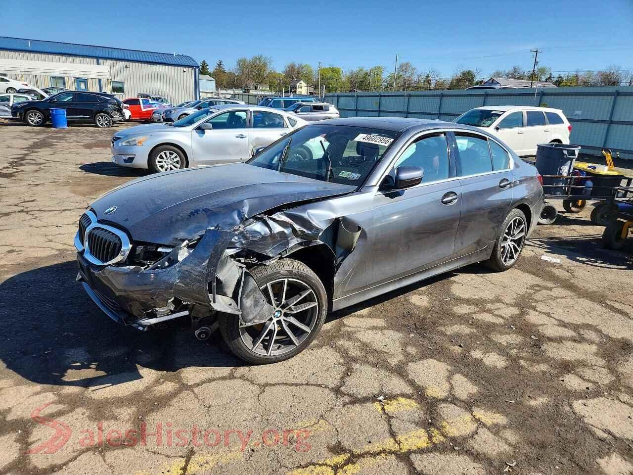 2022 BMW 3 SERIES — VIN 3MW5R7J08N8C36327