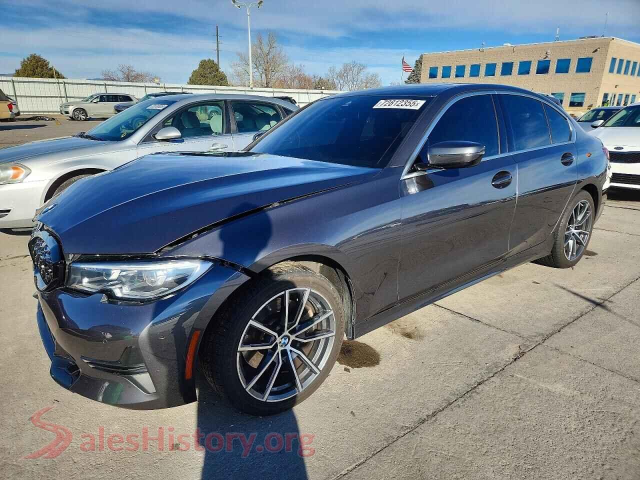 2021 BMW 3 SERIES — VIN 3MW5R7J0XM8B99103