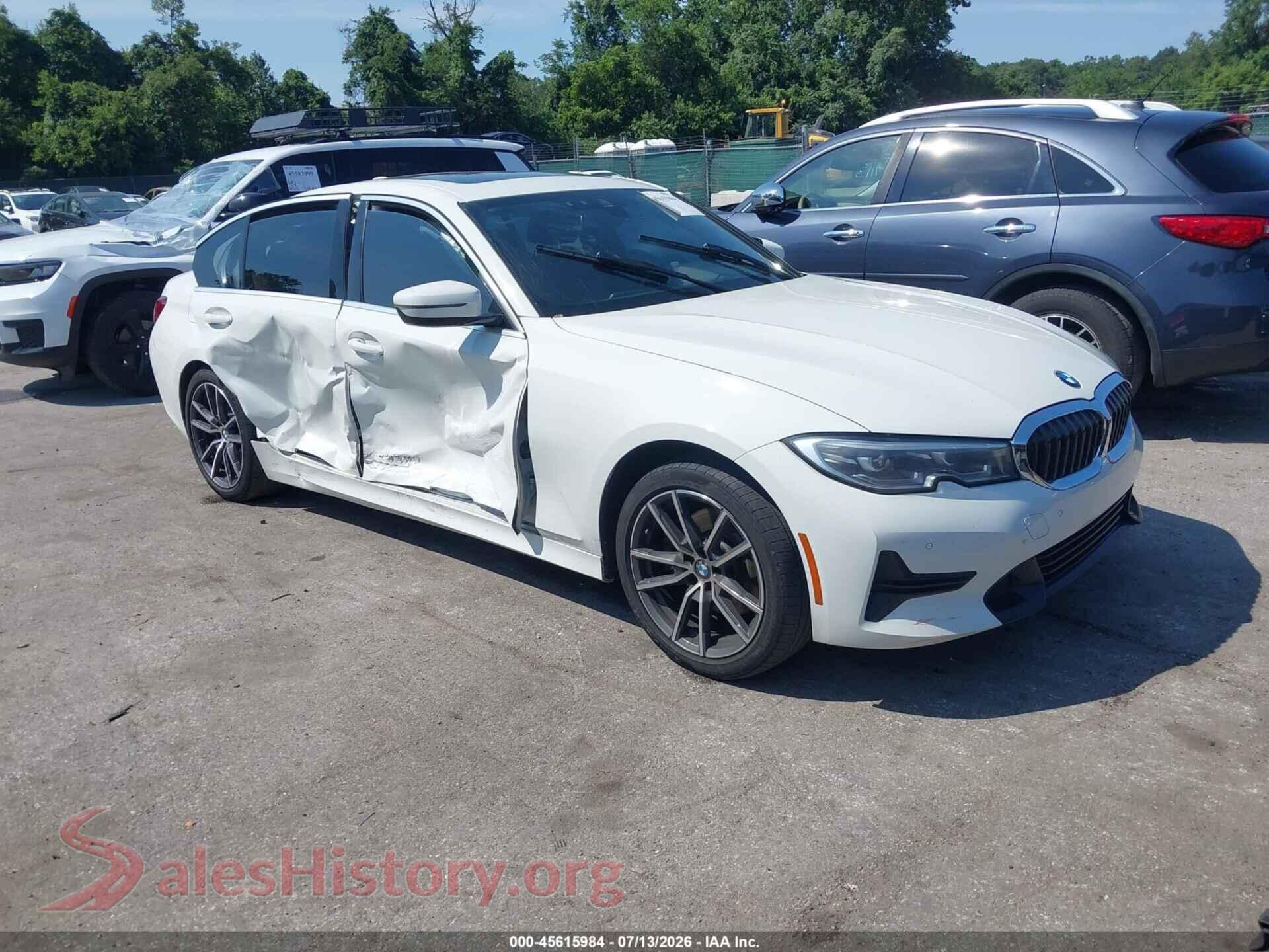 2022 BMW 330I — VIN 3MW5R7J0XN8C55171