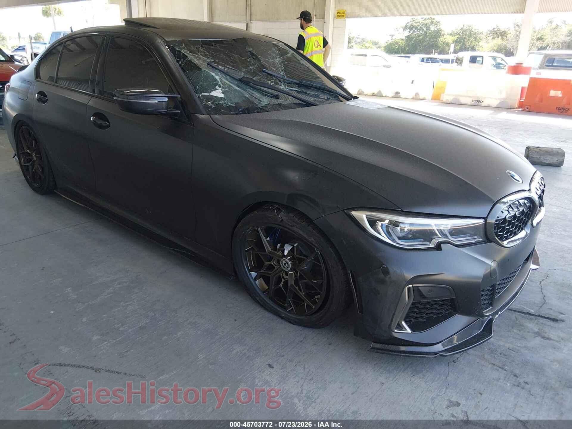 2020 BMW M340I — VIN 3MW5U7J00L8B40056