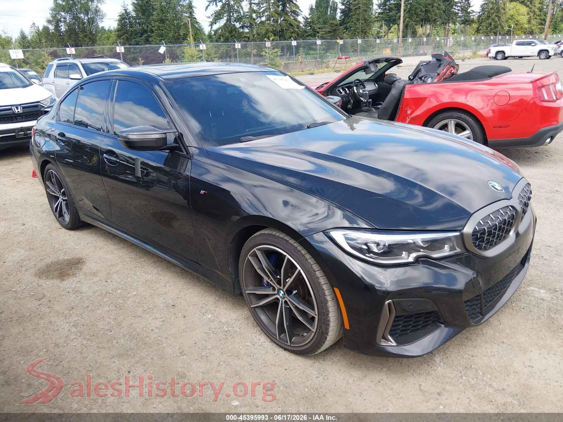 2021 BMW M340I — VIN 3MW5U7J00M8B55383