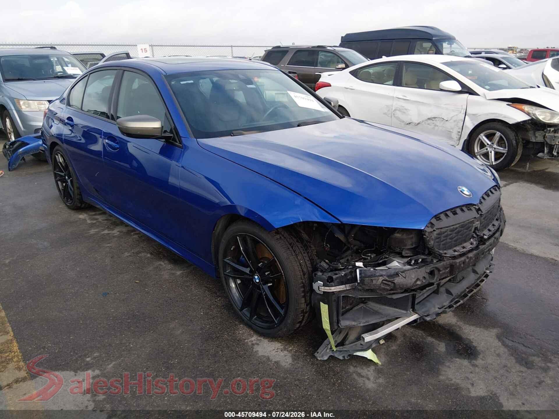2021 BMW M340I — VIN 3MW5U7J00M8B60289