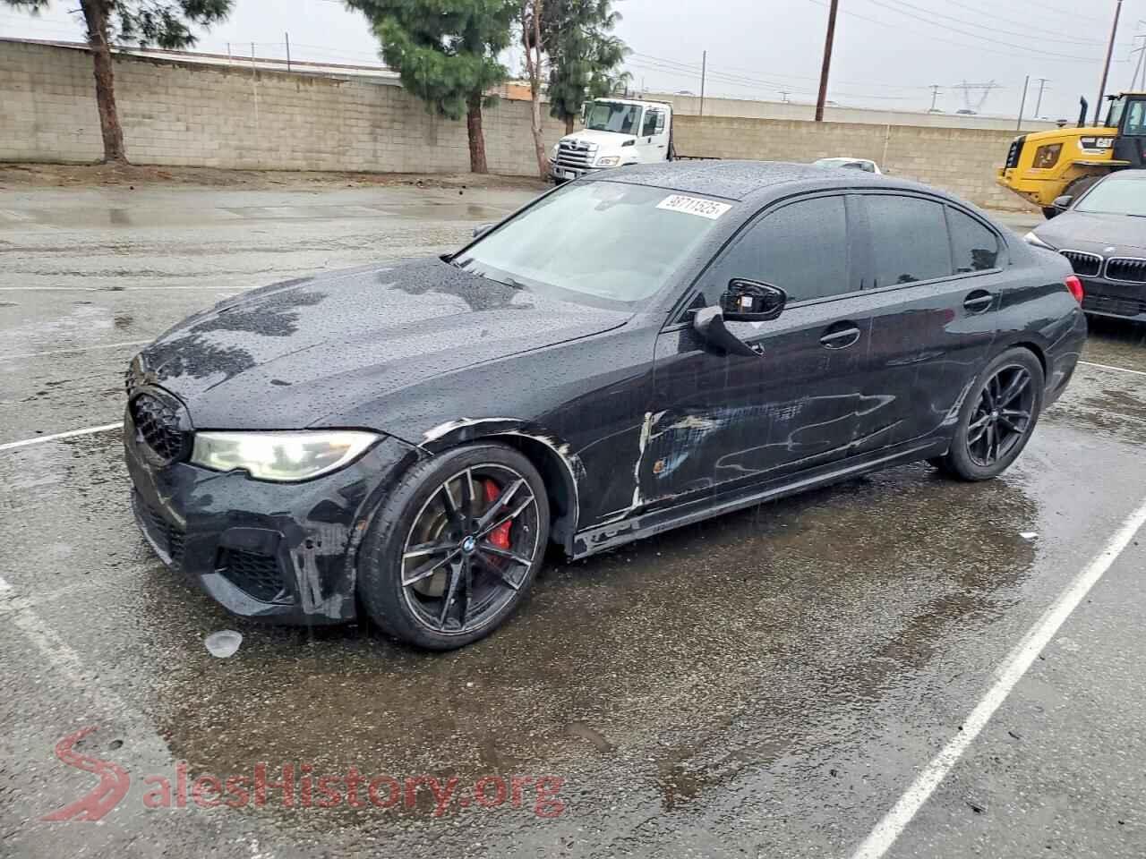2021 BMW M3 — VIN 3MW5U7J00M8B85337