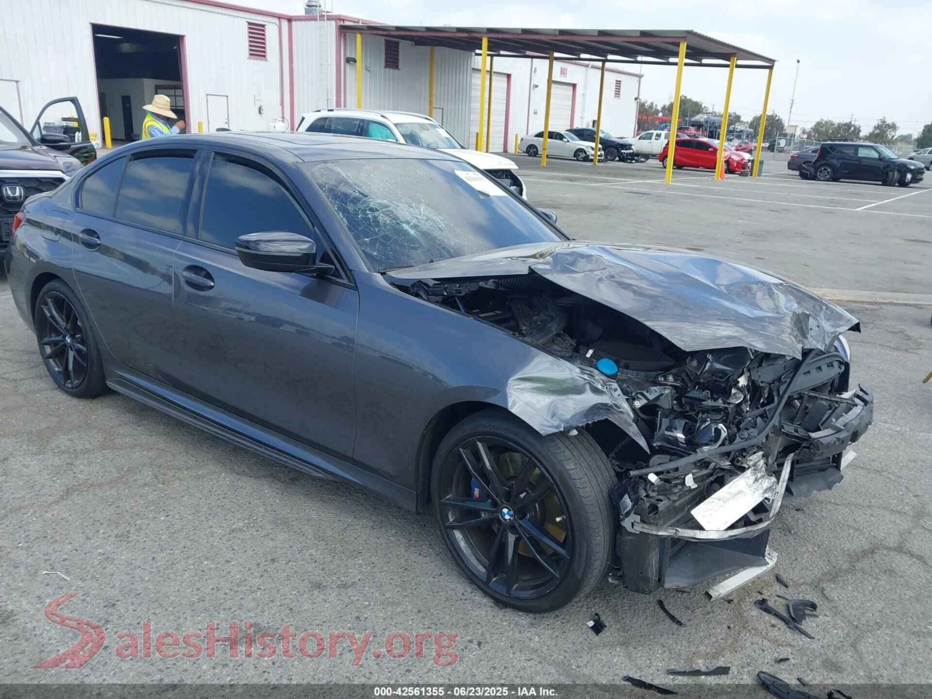 2021 BMW 3 SERIES — VIN 3MW5U7J01M8B86898