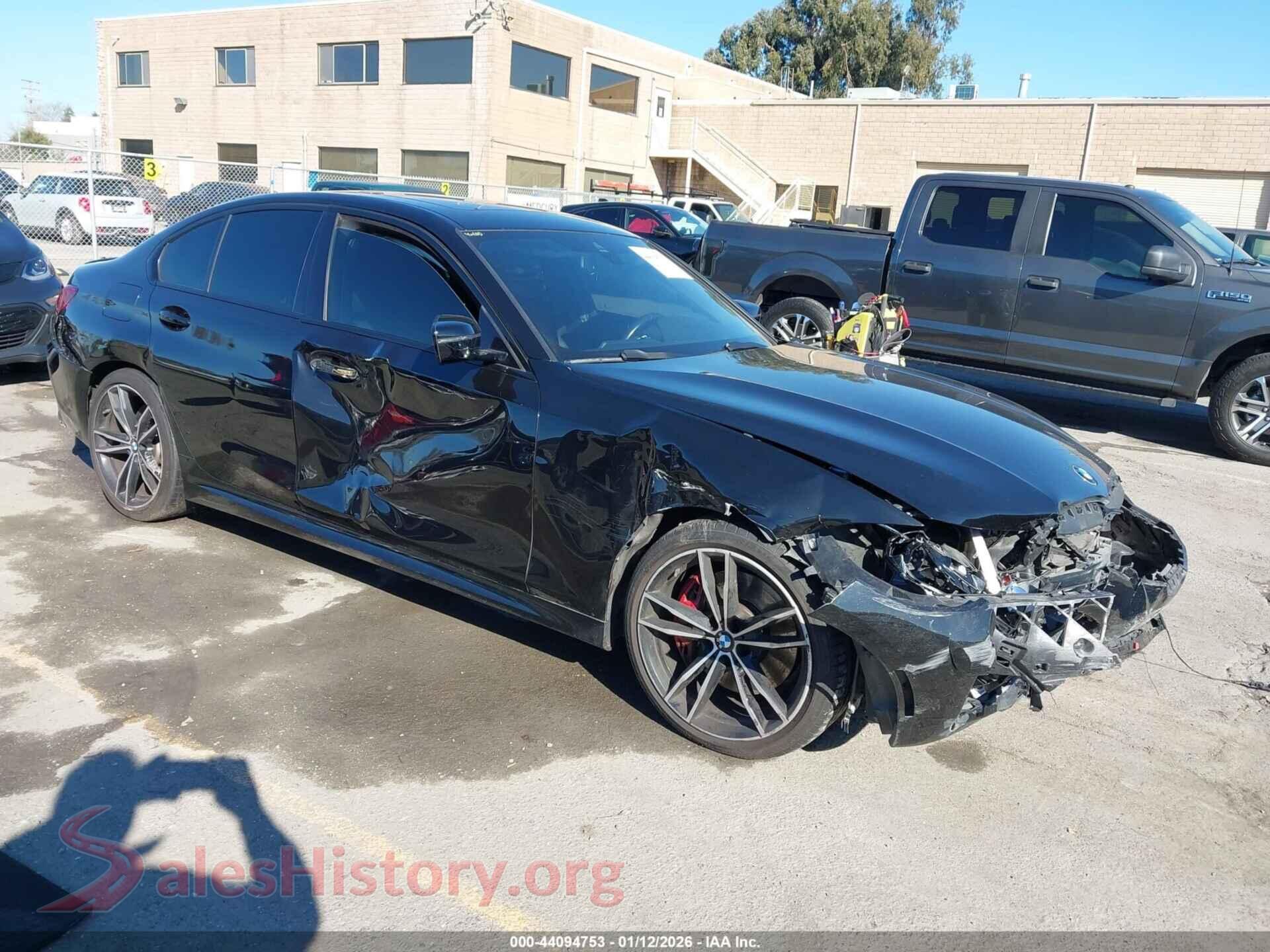 2021 BMW 3 SERIES — VIN 3MW5U7J01M8B91678