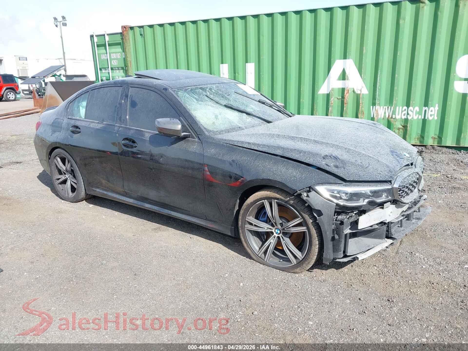 2020 BMW M340I — VIN 3MW5U7J04L8B25740