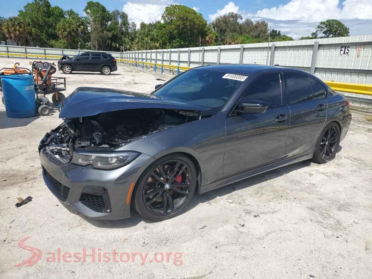 2022 BMW M3 — VIN 3MW5U7J04N8C24643