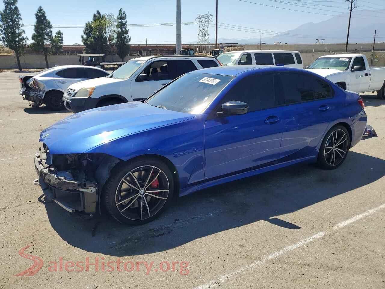 2021 BMW M3 — VIN 3MW5U7J05M8B76729
