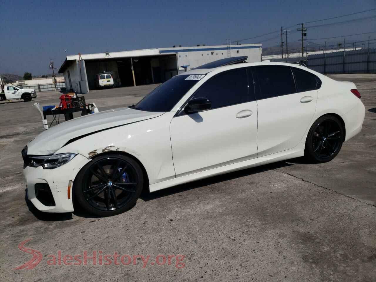 2021 BMW M3 — VIN 3MW5U7J07M8B53372