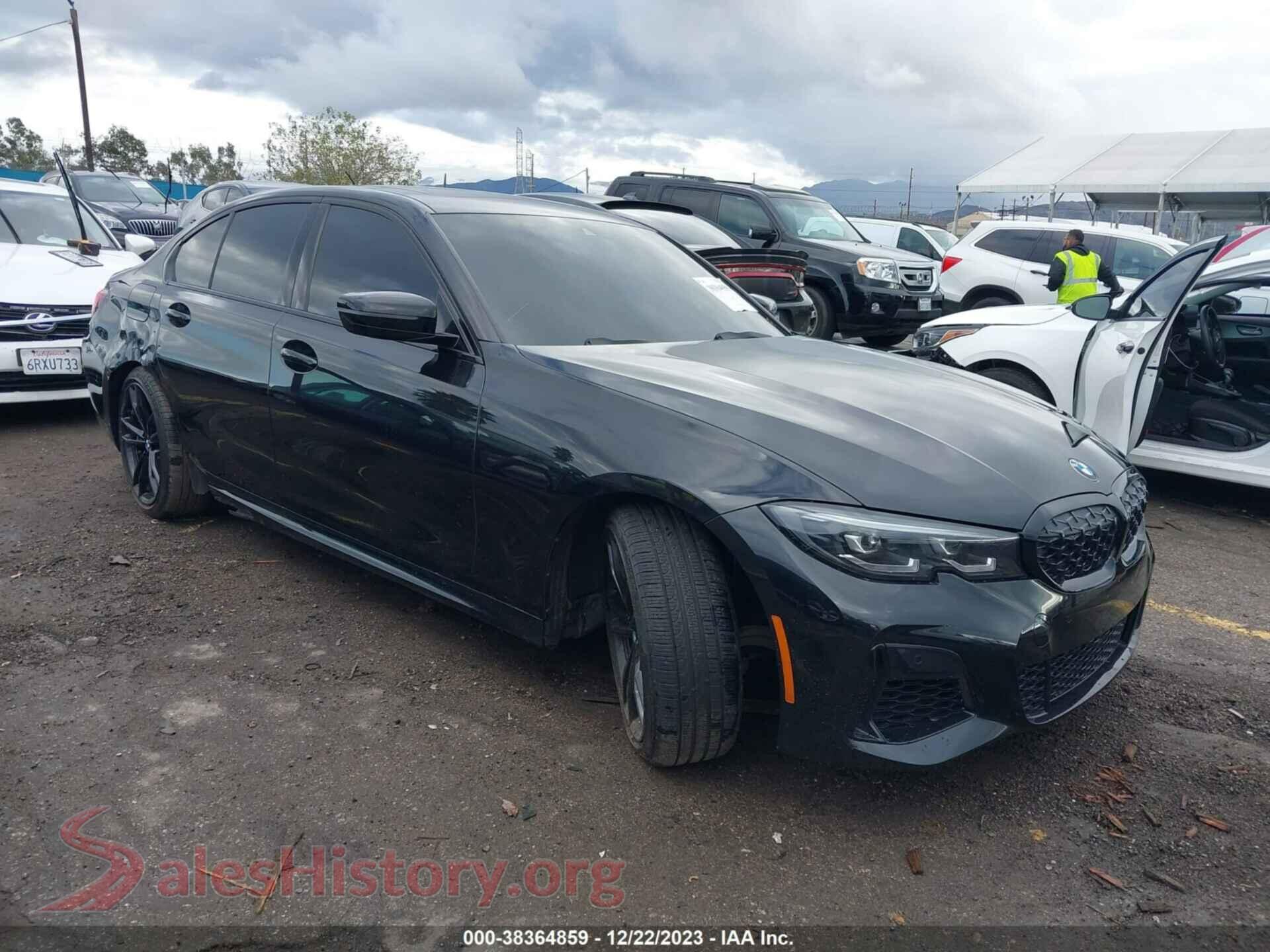 2022 BMW 3 SERIES — VIN 3MW5U7J08N8C40585