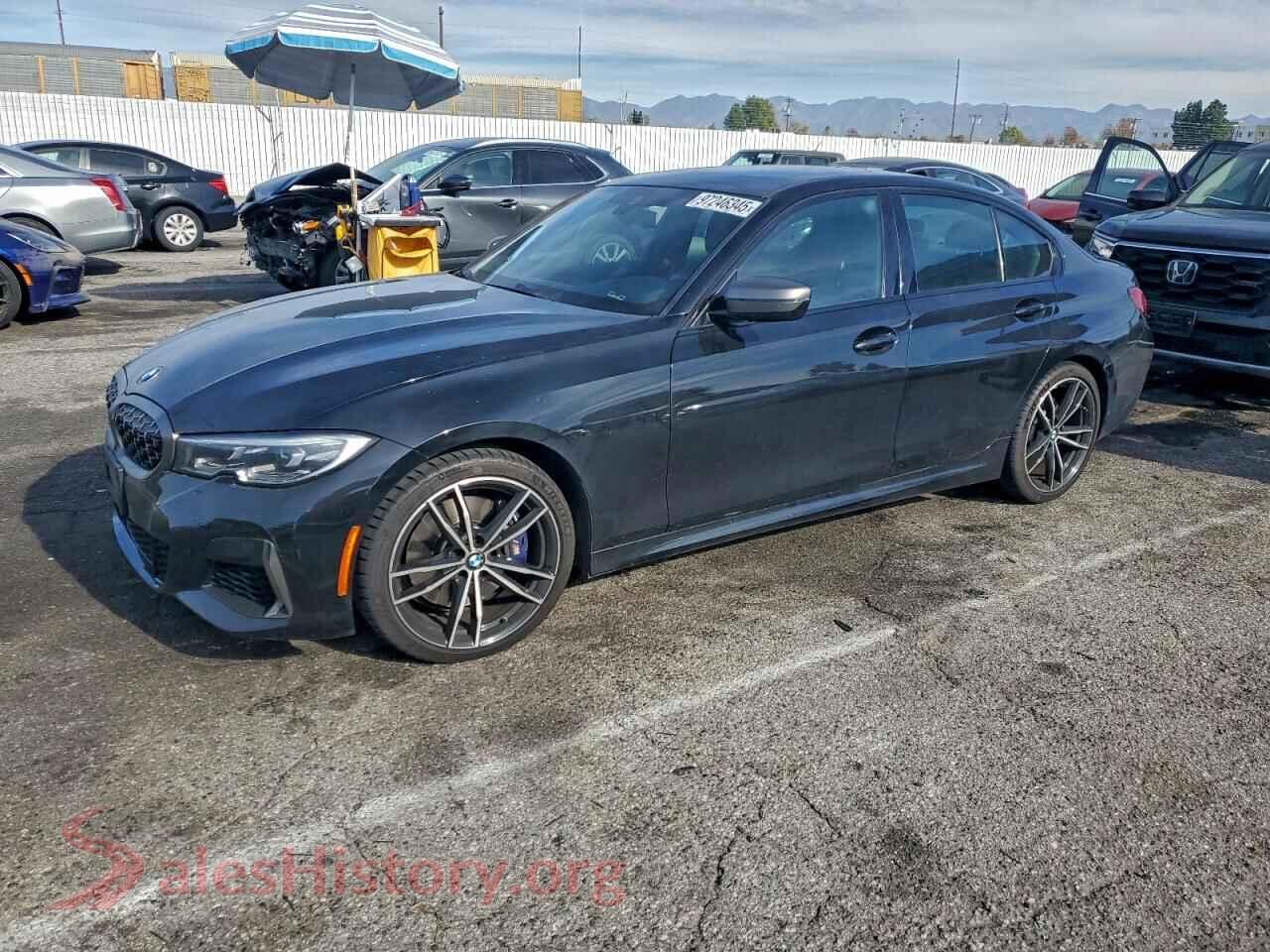 2021 BMW M3 — VIN 3MW5U7J0XM8B53348