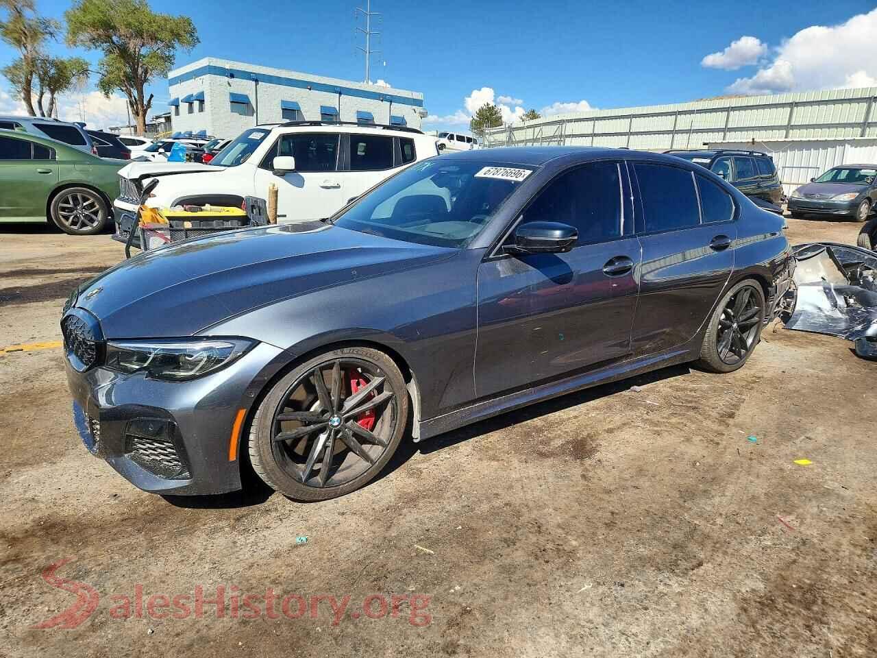 2022 BMW M3 — VIN 3MW5U9J00N8C60826