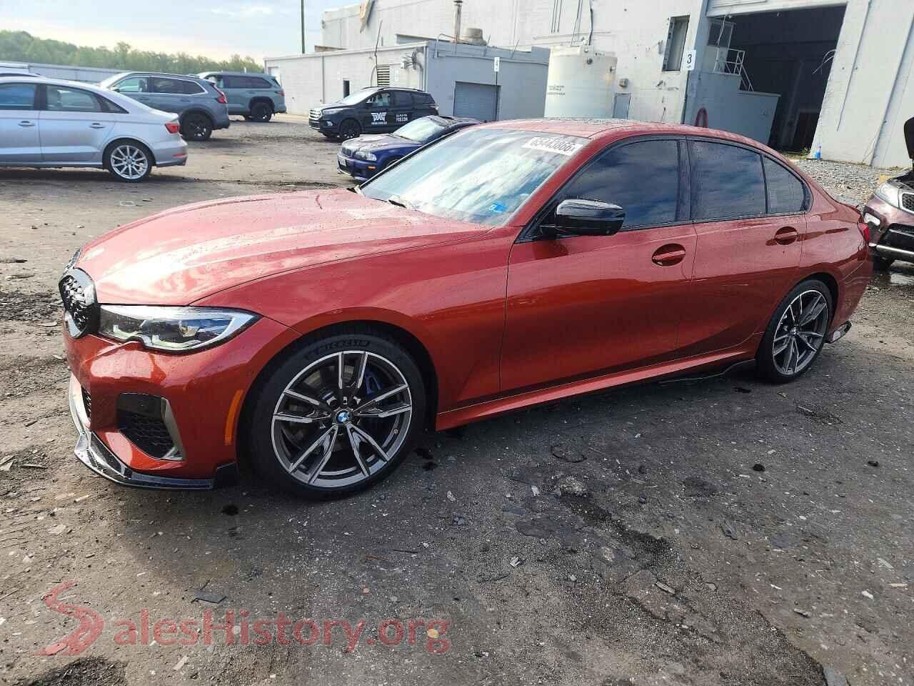 2021 BMW M3 — VIN 3MW5U9J01M8B50396