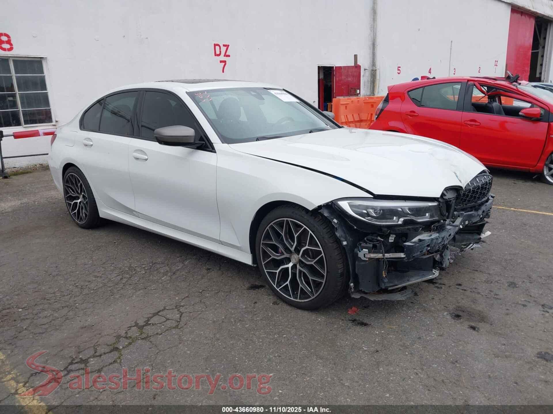 2022 BMW 3 SERIES — VIN 3MW5U9J04N8C25156