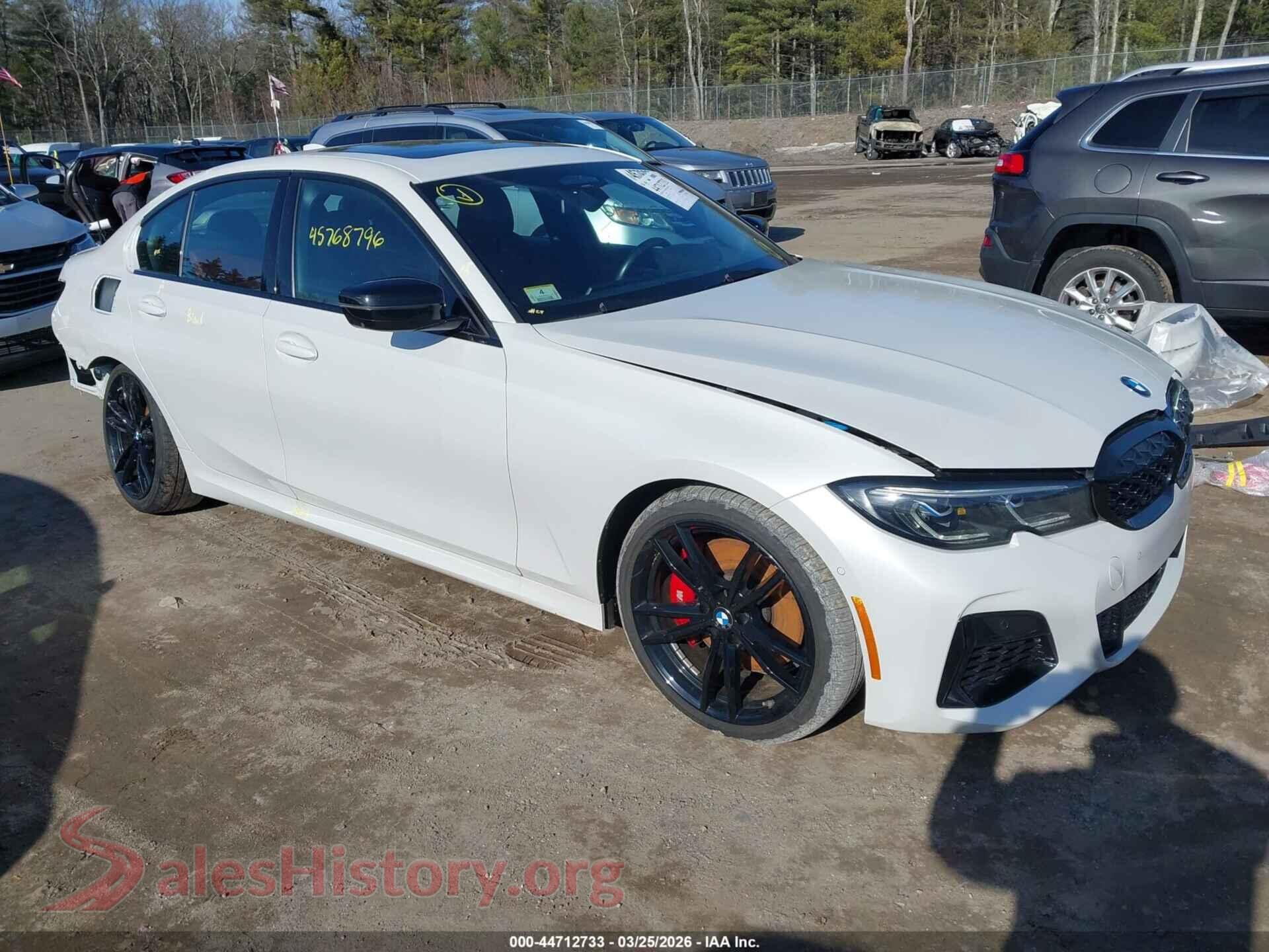 2022 BMW M340I — VIN 3MW5U9J06N8C33307