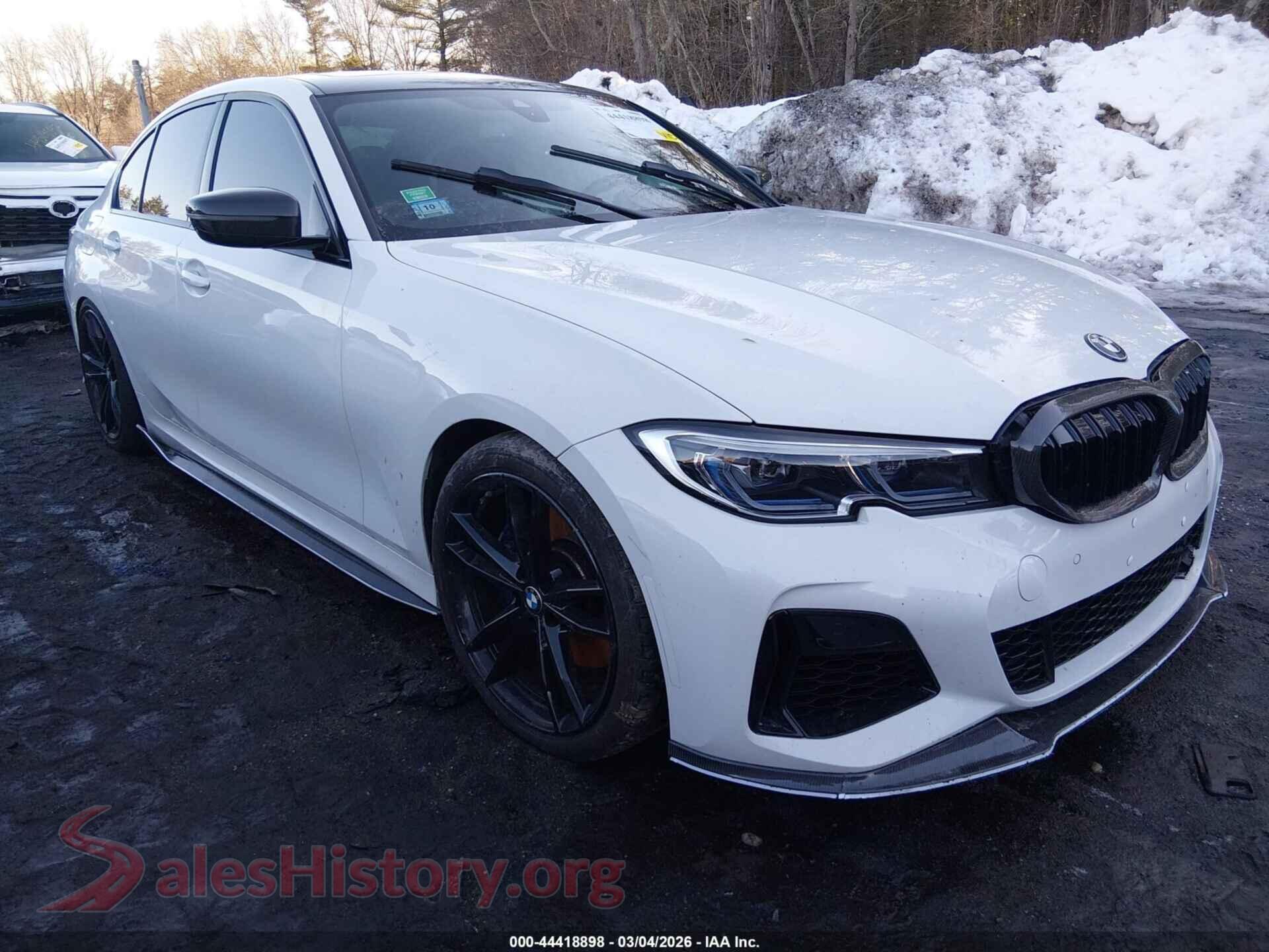 2021 BMW M340I — VIN 3MW5U9J0XM8B48999