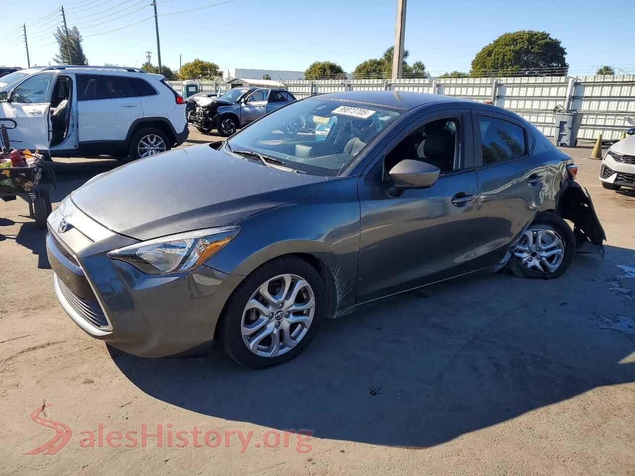 2017 TOYOTA YARIS — VIN 3MYDLBYVXHY163438