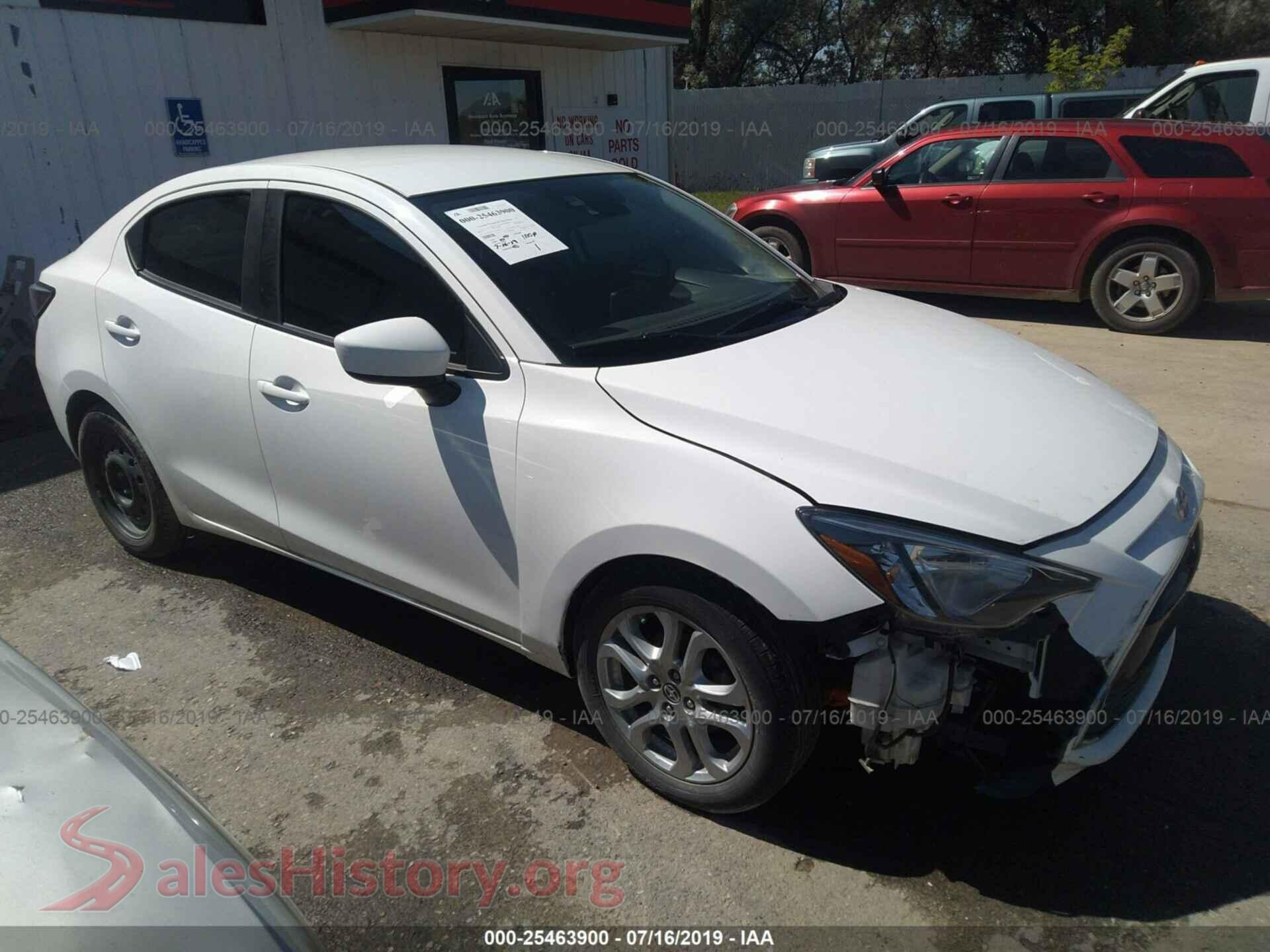2016 TOYOTA SCION IA — VIN 3MYDLBZV9GY103891
