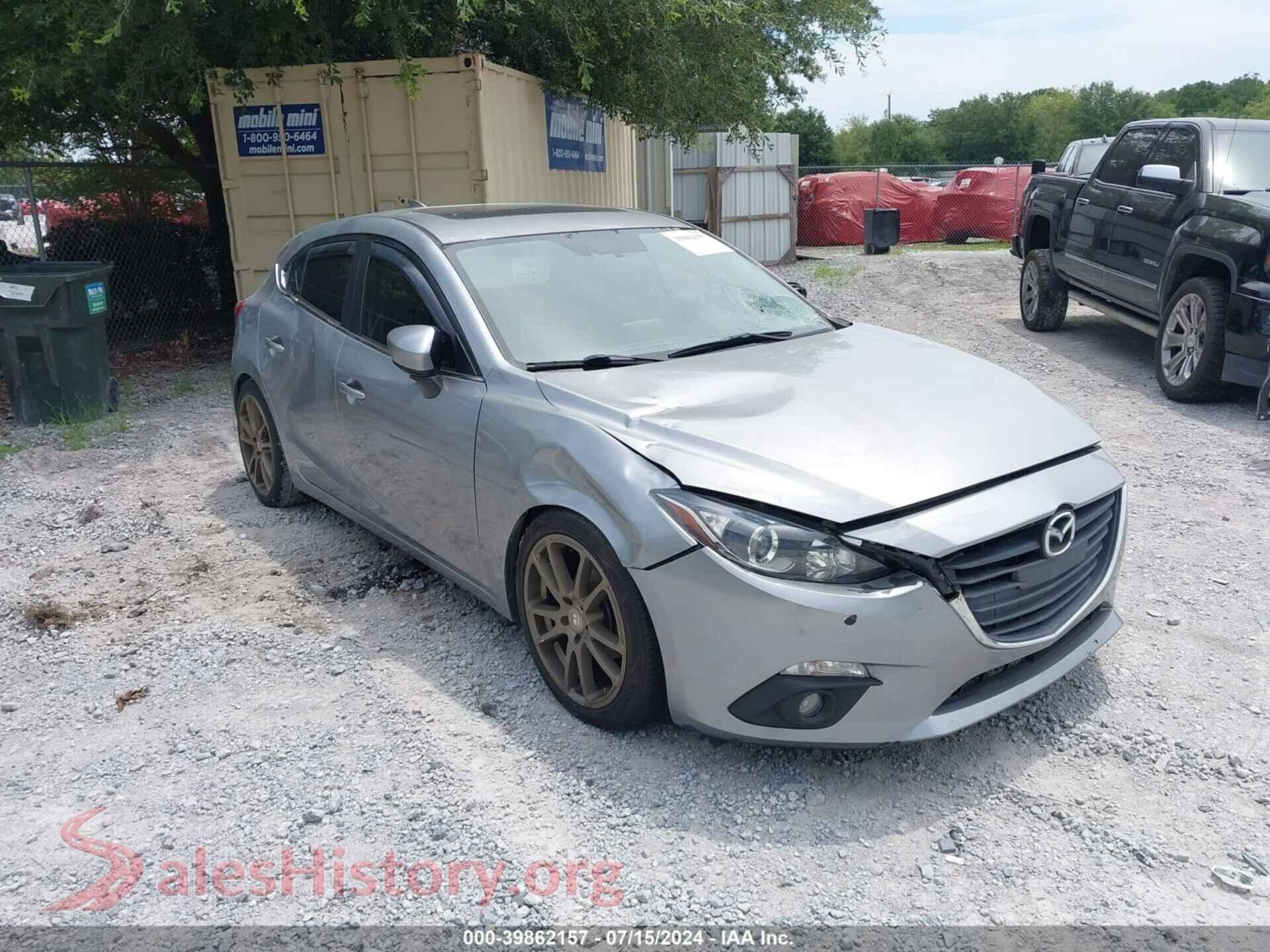 2016 MAZDA MAZDA3 — VIN 3MZBM1M78GM308046