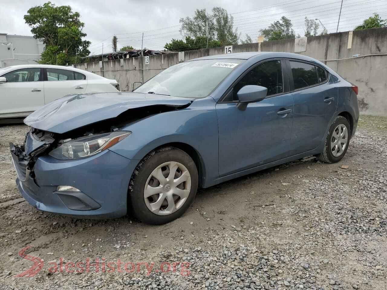2016 MAZDA 3 — VIN 3MZBM1T77GM323686