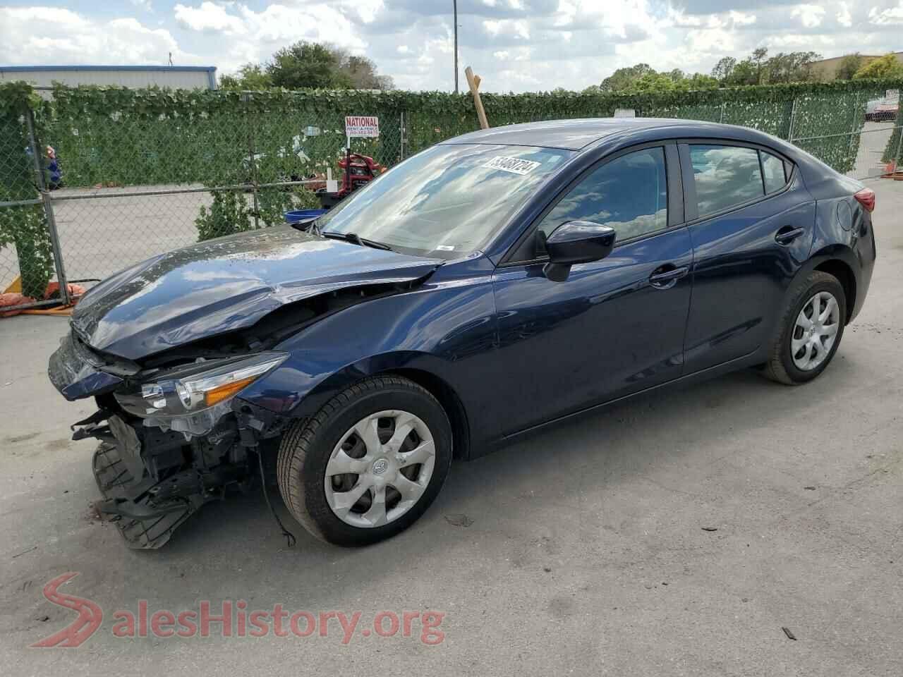 2018 MAZDA 3 — VIN 3MZBN1U7XJM250574