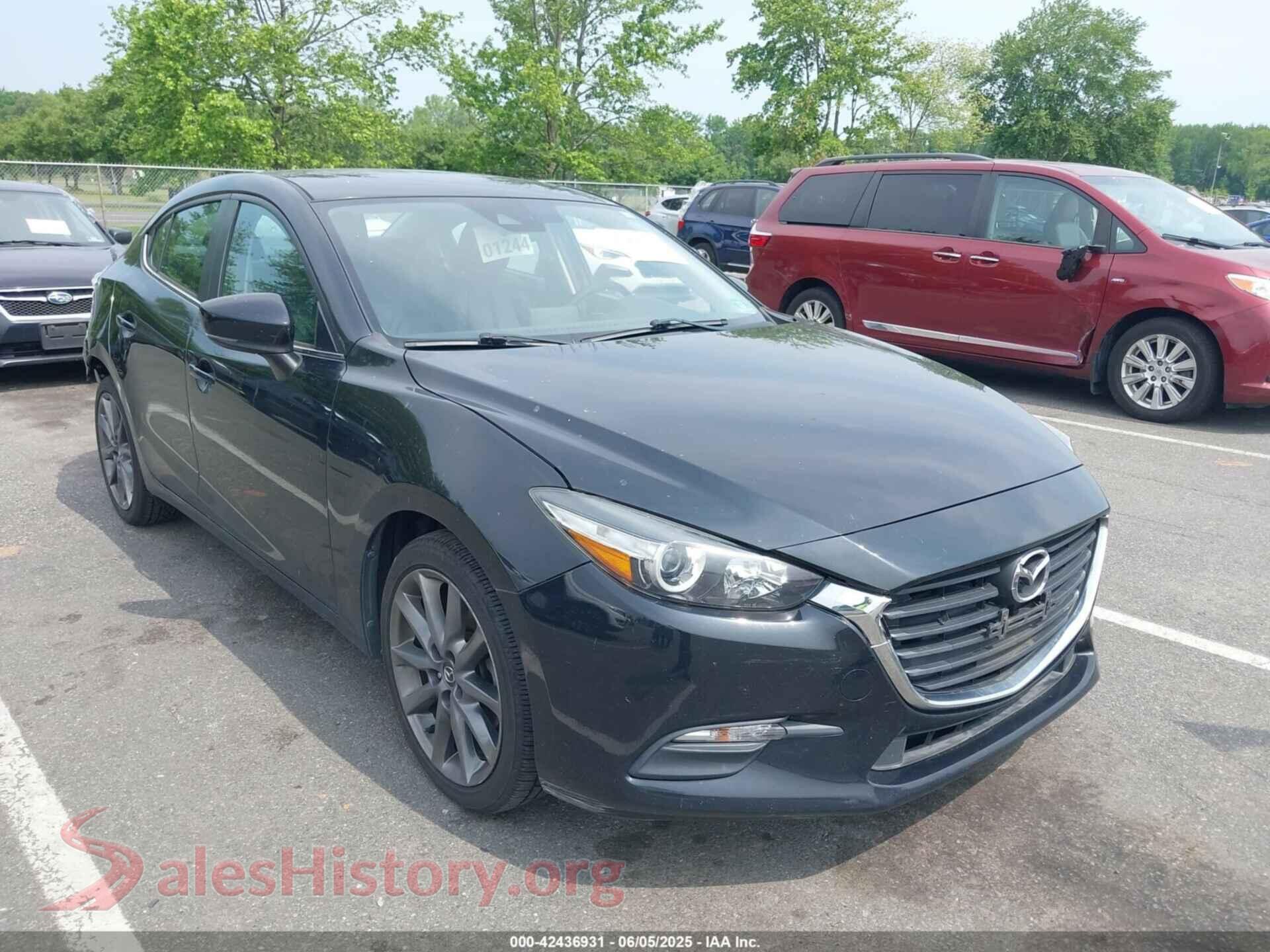 2018 MAZDA MAZDA3 — VIN 3MZBN1V33JM202071