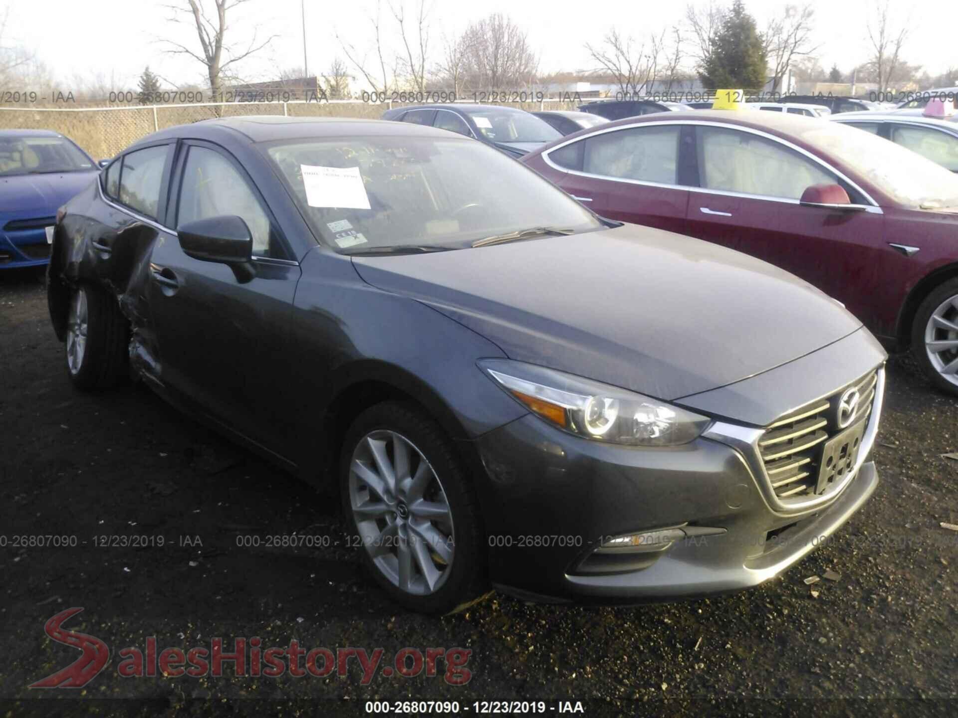 2017 MAZDA 3 — VIN 3MZBN1V74HM141987
