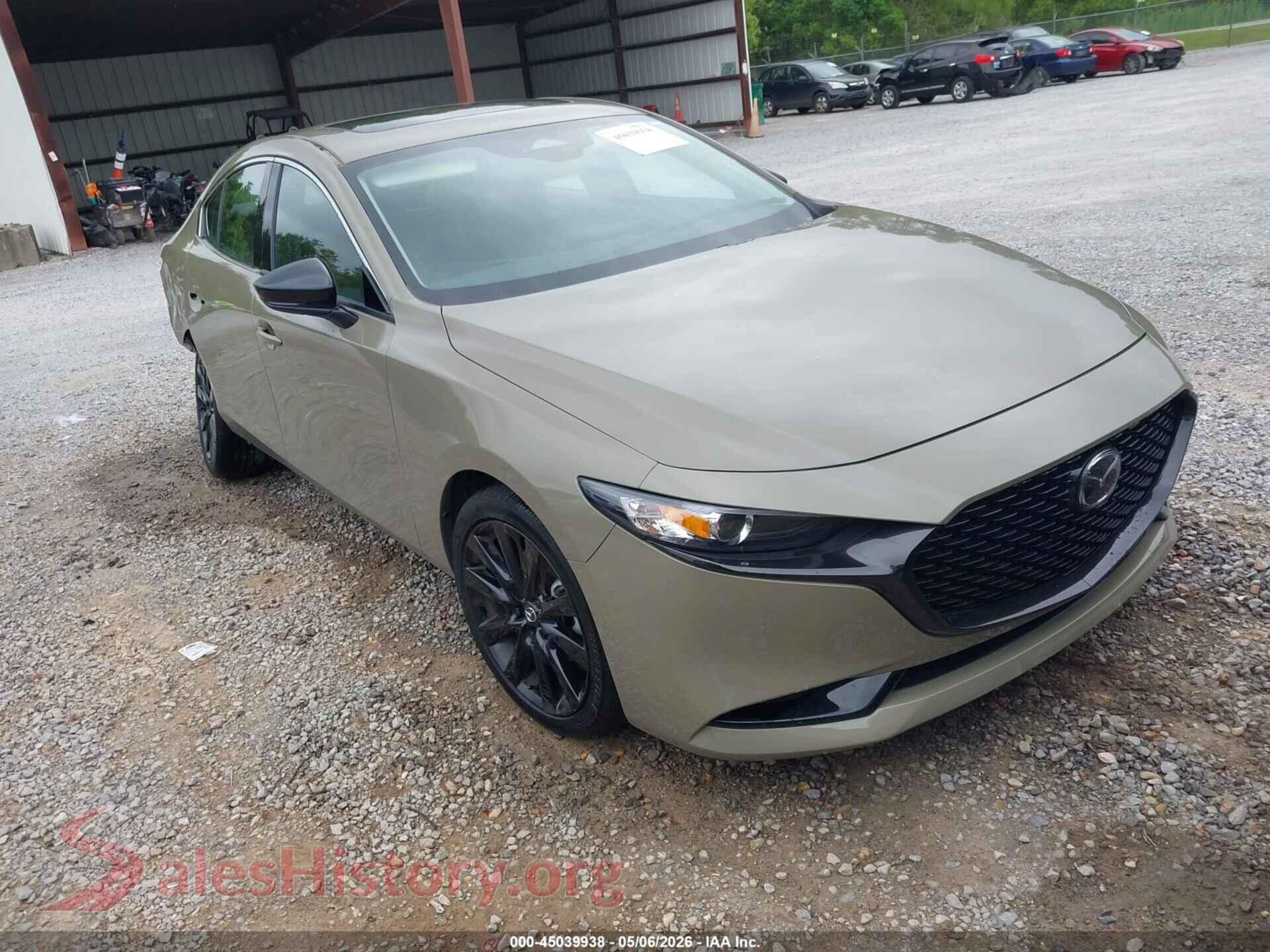 2025 MAZDA MAZDA3 — VIN 3MZBPBXY1SM452712