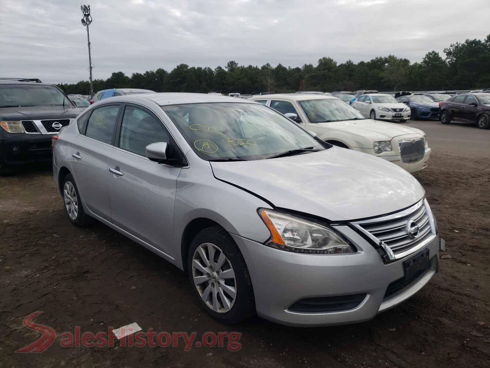 2013 NISSAN SENTRA — VIN 3N1AB7AP7DL745147
