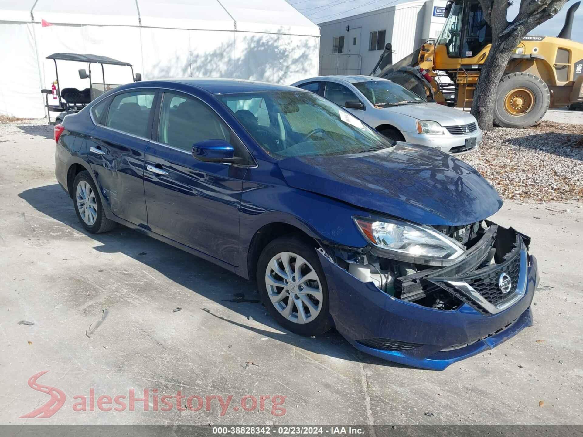 2019 NISSAN SENTRA — VIN 3N1AB7AP8KY428719